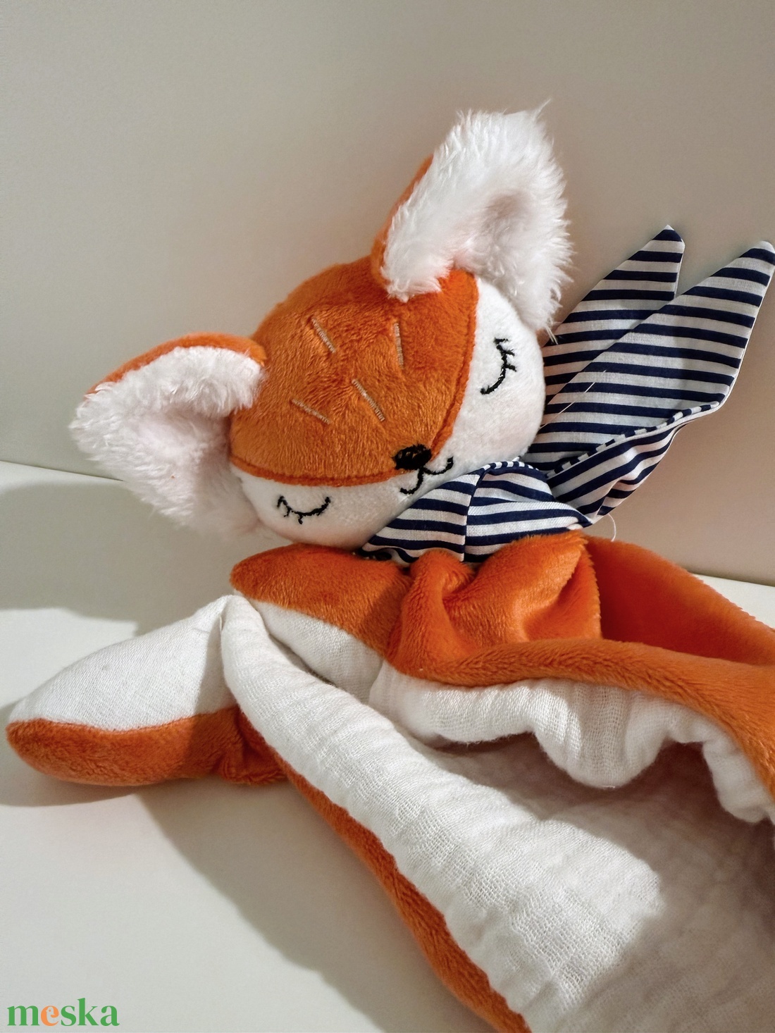 Fantasztikus róka szundikendő - játék & sport - baba & babaház - baba - Meska.hu