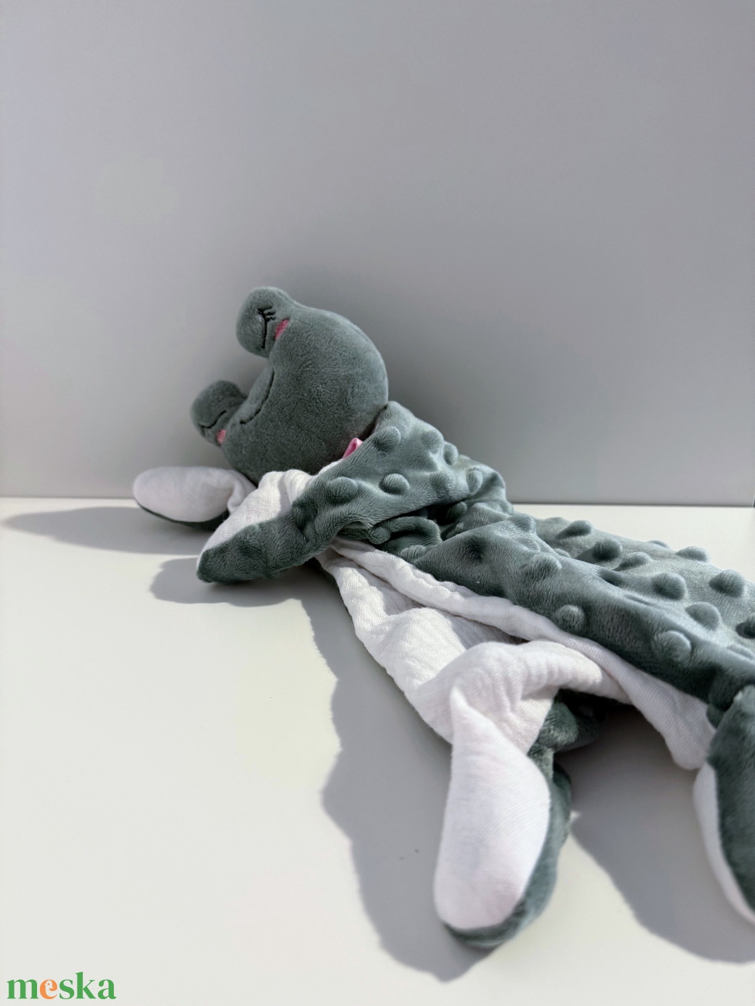 Béka szundikendő - játék & sport - baba & babaház - baba - Meska.hu