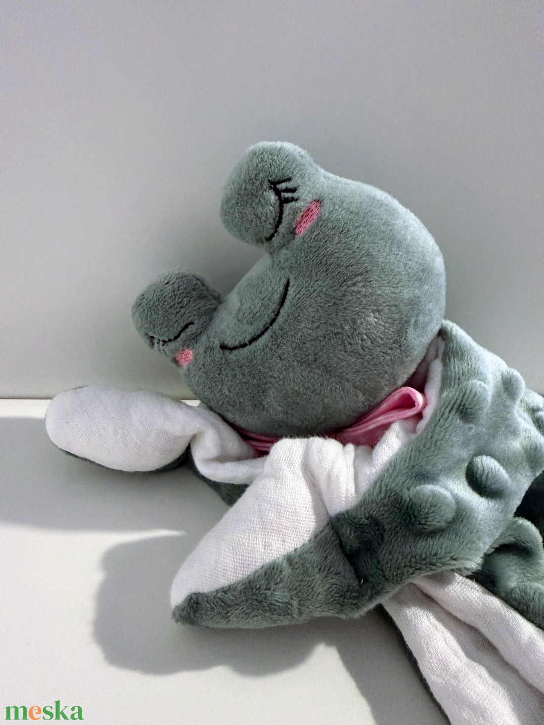 Béka szundikendő - játék & sport - baba & babaház - baba - Meska.hu