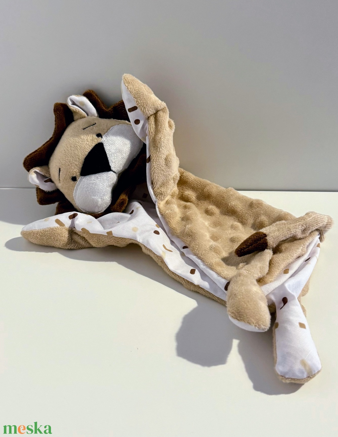 Oroszlán a király szundikendő - játék & sport - baba & babaház - baba - Meska.hu