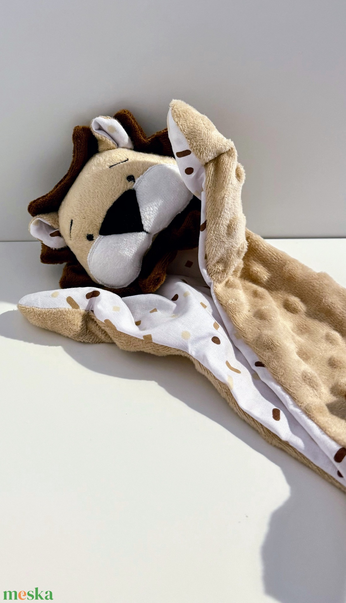 Oroszlán a király szundikendő - játék & sport - baba & babaház - baba - Meska.hu