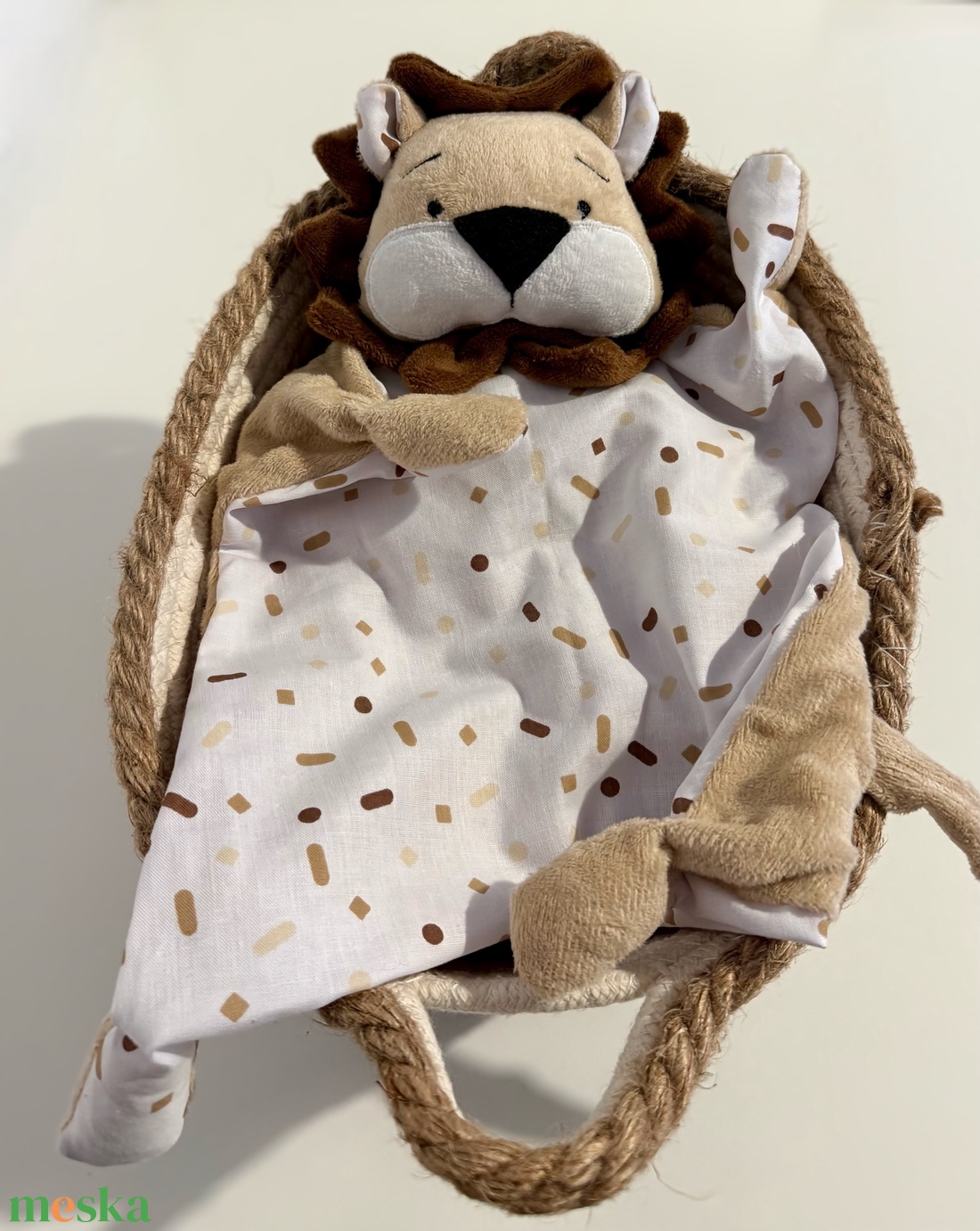 Oroszlán a király szundikendő - játék & sport - baba & babaház - baba - Meska.hu