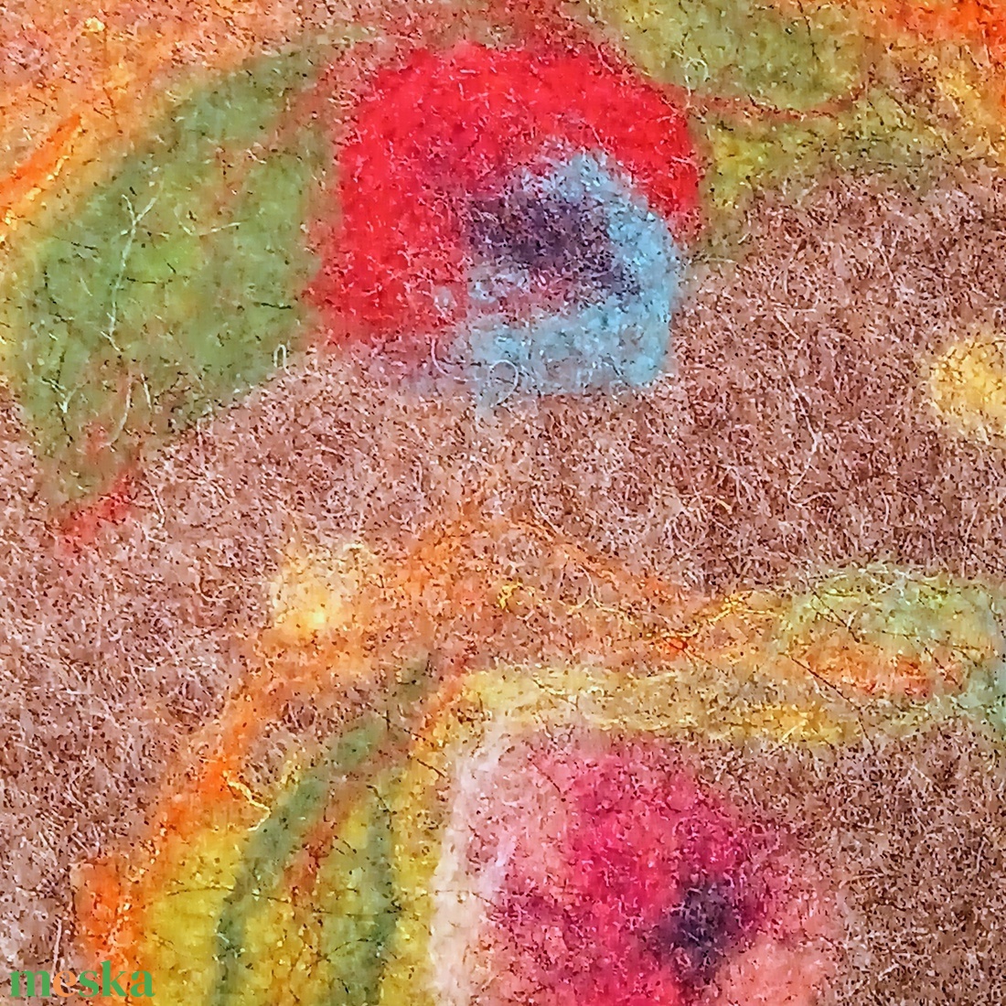 Meditációs ülőpárna, jógapárna nemez ülőlappal Csenge - játék & sport - sport és kikapcsolódás - jóga, pilates, torna - jógapárna - Meska.hu