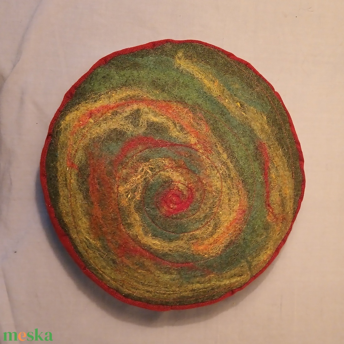 Meditációs ülőpárna, jógapárna nemez ülőlappal Antares - játék & sport - sport és kikapcsolódás - jóga, pilates, torna - jógapárna - Meska.hu