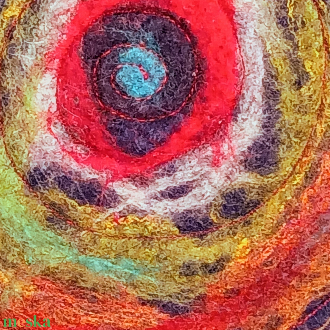 Meditációs ülőpárna, jógapárna nemez ülőlappal Capella - játék & sport - sport és kikapcsolódás - jóga, pilates, torna - jógapárna - Meska.hu