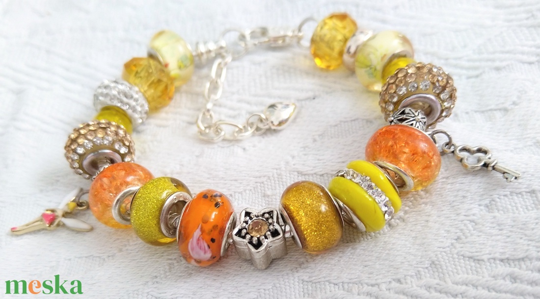 A tündér titkos kertje - Pandora stílusú charm karkötő - ékszer - karkötő - charm karkötő - Meska.hu A tündér titkos kertje - Pandora stílusú charm karkötő - ékszer - karkötő - charm karkötő - Meska.hu