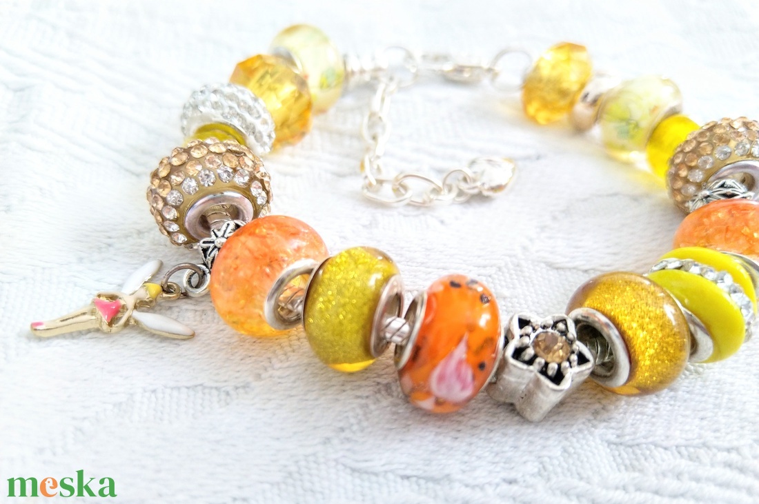 A tündér titkos kertje - Pandora stílusú charm karkötő - ékszer - karkötő - charm karkötő - Meska.hu A tündér titkos kertje - Pandora stílusú charm karkötő - ékszer - karkötő - charm karkötő - Meska.hu