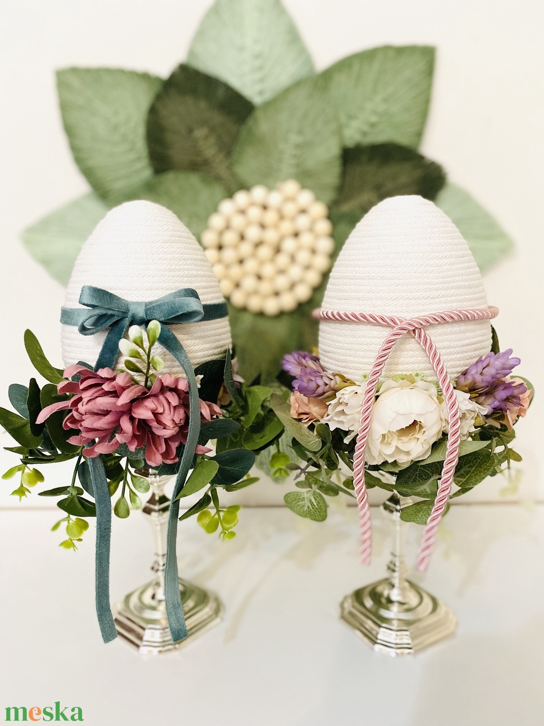 Húsvéti asztaldísz, tavaszi dekoráció - otthon & életmód - dekoráció - asztal és polc dekoráció - asztaldísz - Meska.hu