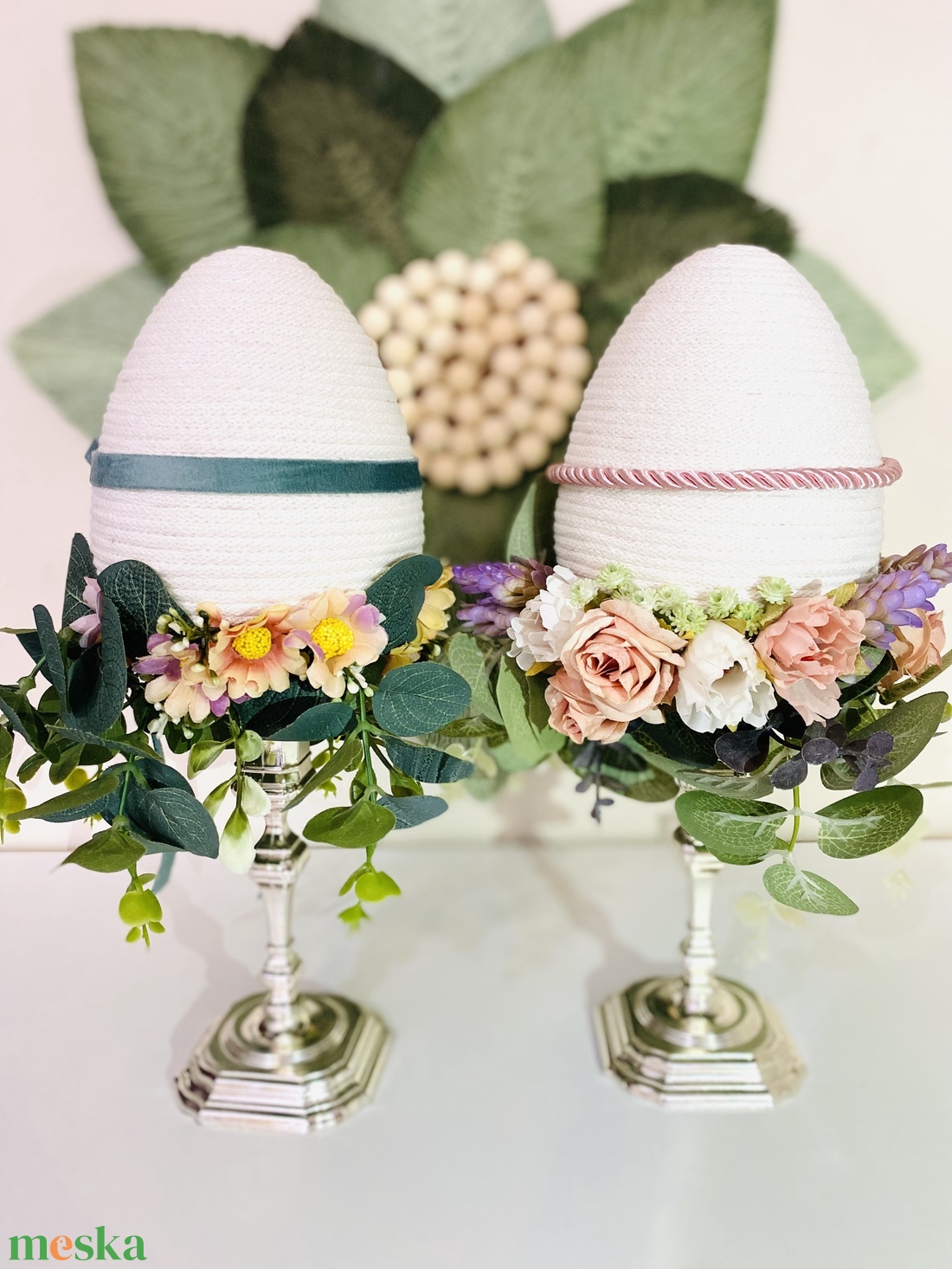 Húsvéti asztaldísz, tavaszi dekoráció - otthon & életmód - dekoráció - asztal és polc dekoráció - asztaldísz - Meska.hu