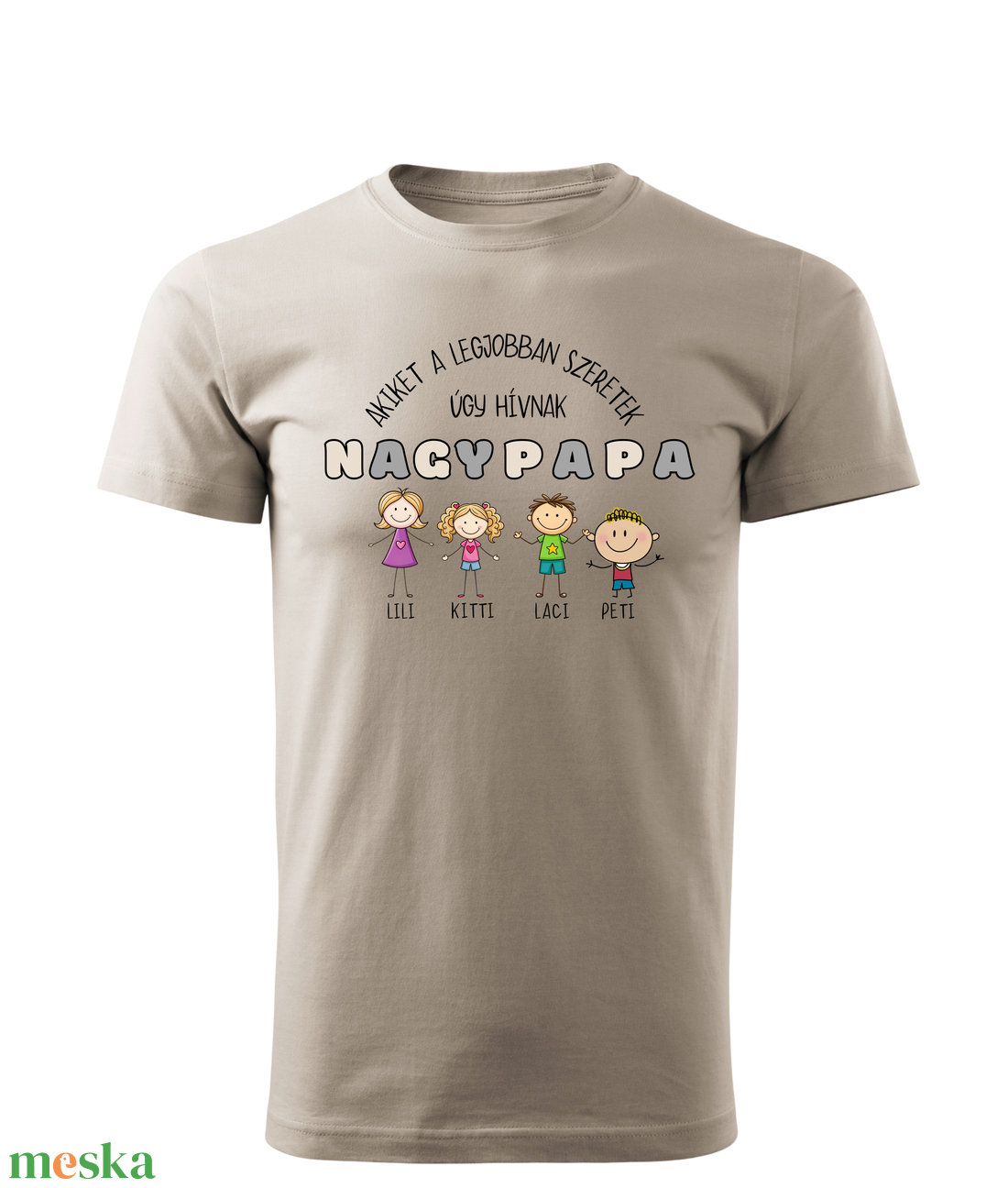 Személyre szabott egyedi póló NAGYPAPA feliratos póló Egyedi ajándék apának, papának - Apák napi ajándék - ruha & divat - páros szett - női-férfi páros szett - Meska.hu Személyre szabott egyedi póló NAGYPAPA feliratos póló Egyedi ajándék apának, papának - Apák napi ajándék - ruha & divat - páros szett - női-férfi páros szett - Meska.hu
