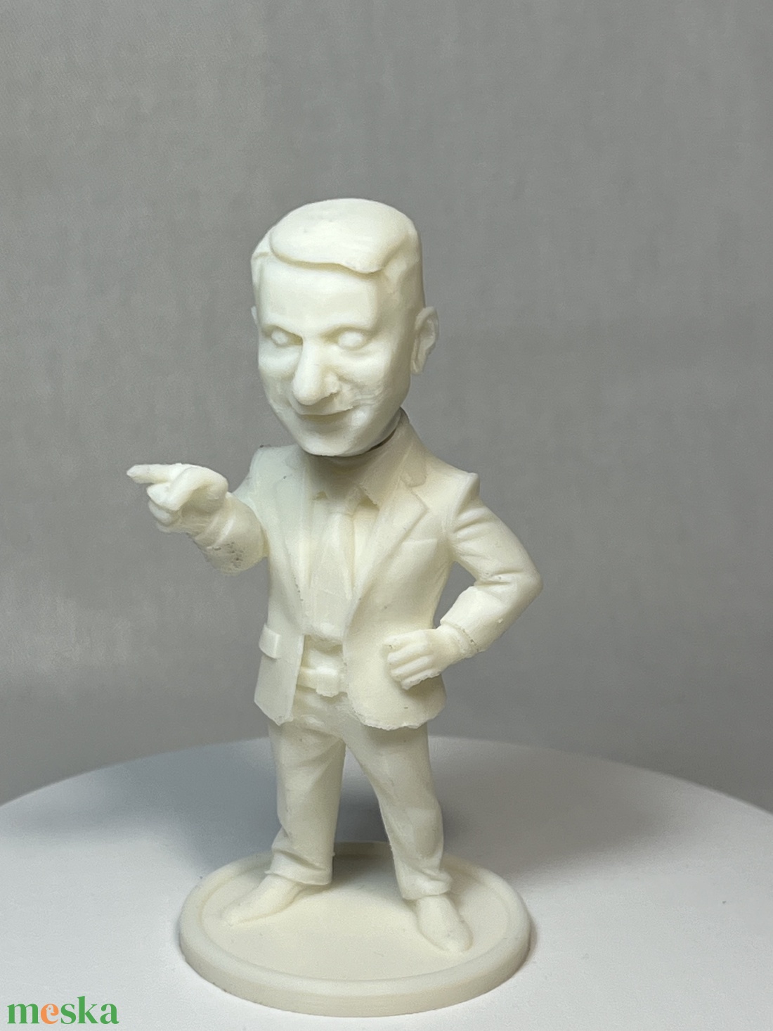 Bólogatós Lázár figura, öntapadó talppal (Fehér) - otthon & életmód - dekoráció - dísztárgy - Meska.hu