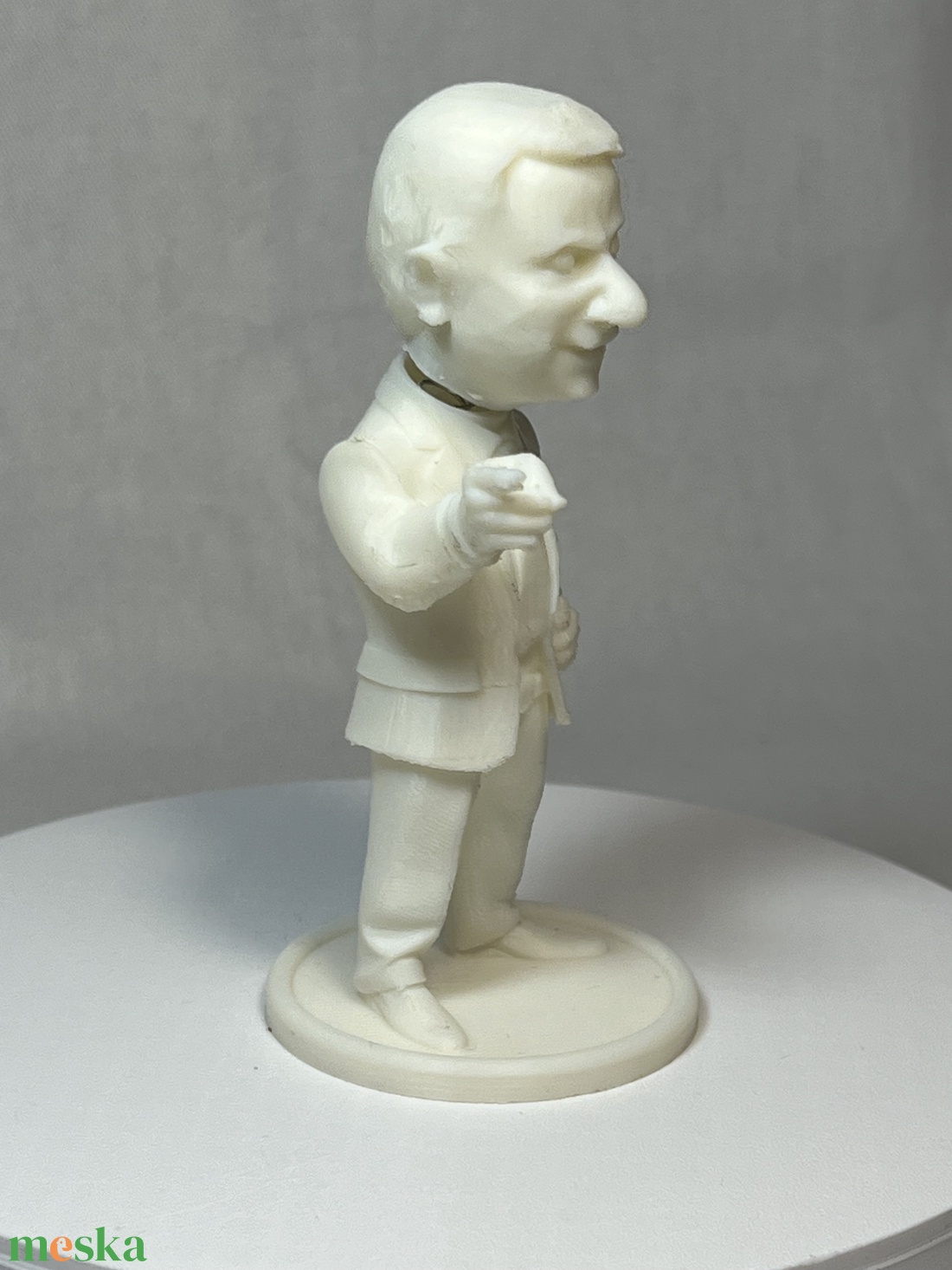 Bólogatós Lázár figura, öntapadó talppal (Fehér) - otthon & életmód - dekoráció - dísztárgy - Meska.hu