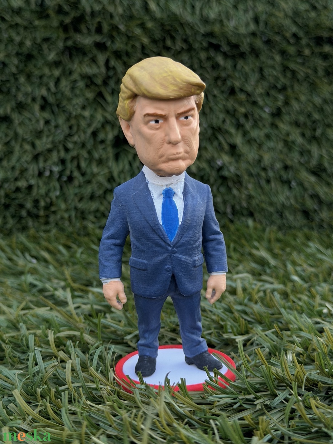 Bólogatós Donald Trump  szobor - otthon & életmód - dekoráció - dekoratív figurák és szobrok - Meska.hu