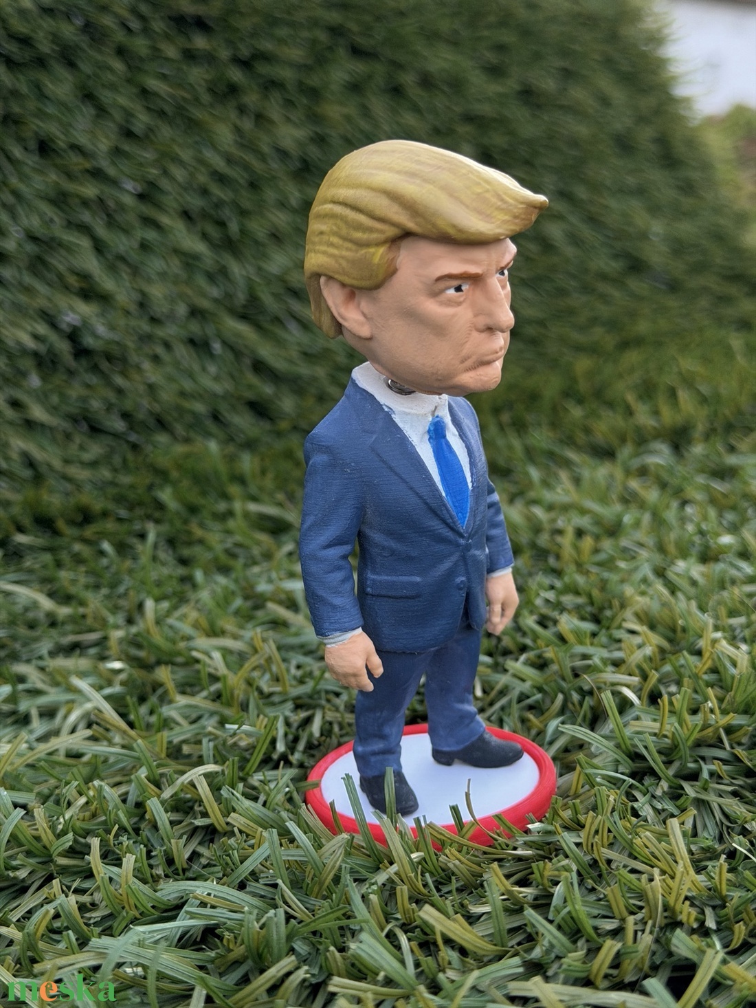 Bólogatós Donald Trump  szobor - otthon & életmód - dekoráció - dekoratív figurák és szobrok - Meska.hu