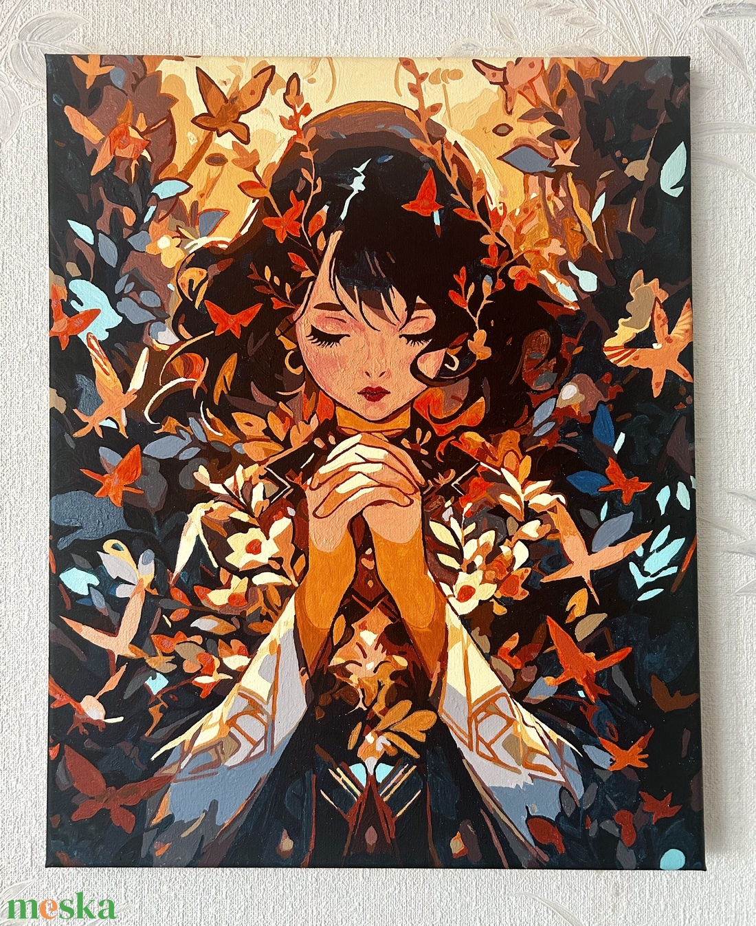 Kívánság című akril festmény  - művészet - festmény - akril - Meska.hu