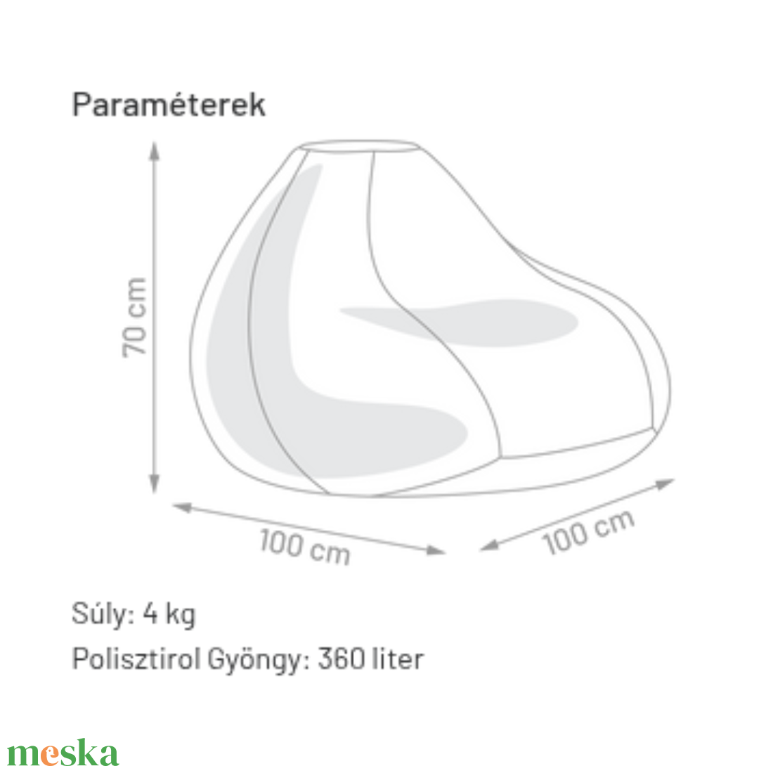 Bicolor XXL Babzsákfotel ingyenes kiszállítással többféle színben - otthon & életmód - bútor - babzsákfotel - Meska.hu