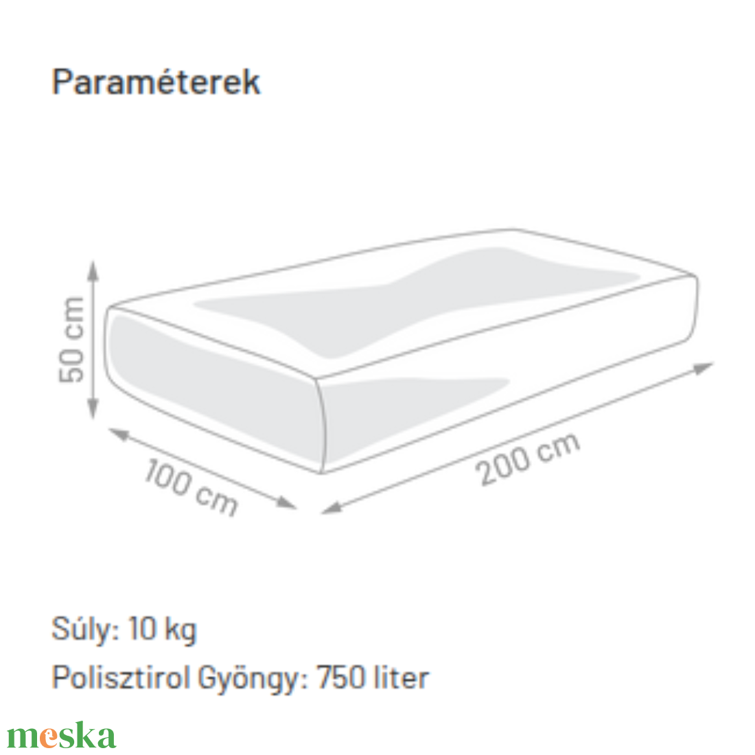Komfort Babzsák Ágy Huzat többféle színben - otthon & életmód - bútor - babzsákfotel - Meska.hu