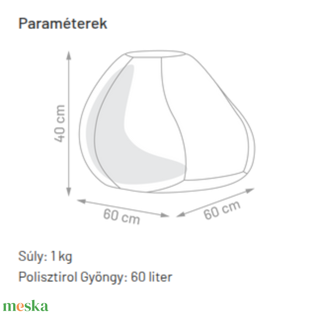 Kültéri Babzsák Puff többféle színben  stílusos kényelem a szabadban - otthon & életmód - bútor - babzsákfotel - Meska.hu