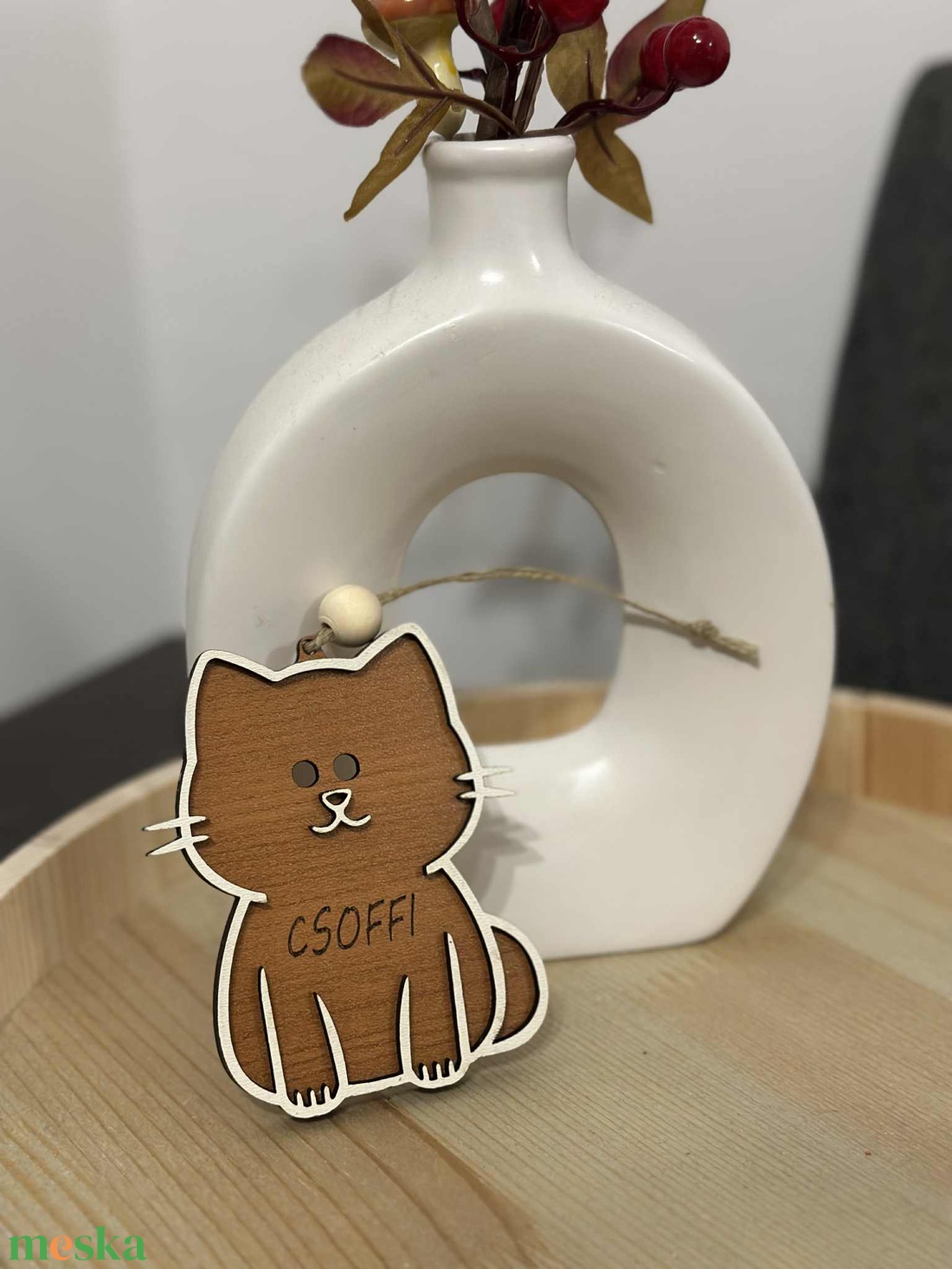 Kutyás, macskás karácsonyfa dísz - karácsony - karácsonyi lakásdekoráció - karácsonyfadíszek - Meska.hu