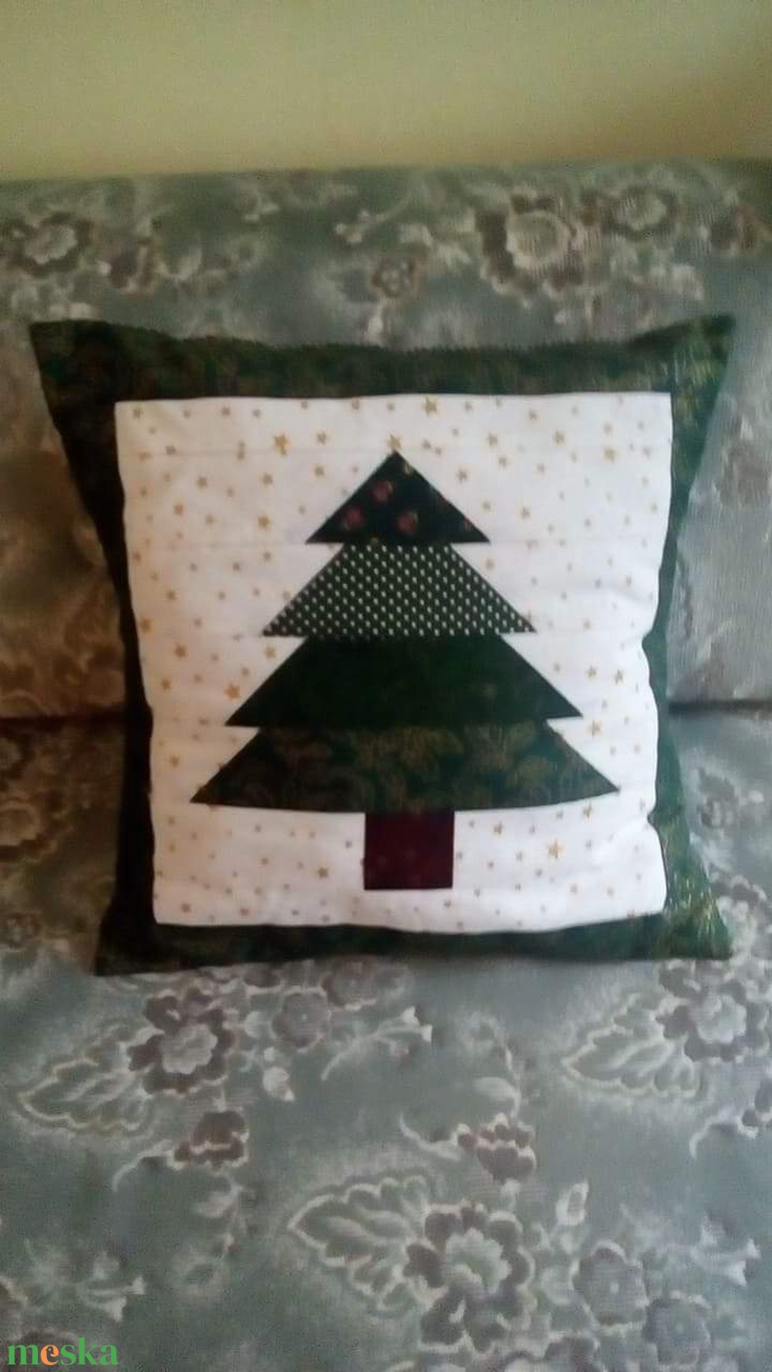 Karácsonyi patchwork díszpárna huzat - karácsony - karácsonyi lakásdekoráció - karácsonyi lakásdíszek - Meska.hu Karácsonyi patchwork díszpárna huzat - karácsony - karácsonyi lakásdekoráció - karácsonyi lakásdíszek - Meska.hu