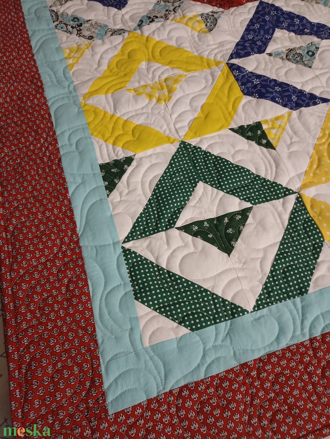 Simplicity (Egyszerűség) patchwork ágytakaró, takaró - otthon & életmód - lakástextil - ágytakaró - Meska.hu Simplicity (Egyszerűség) patchwork ágytakaró, takaró - otthon & életmód - lakástextil - ágytakaró - Meska.hu
