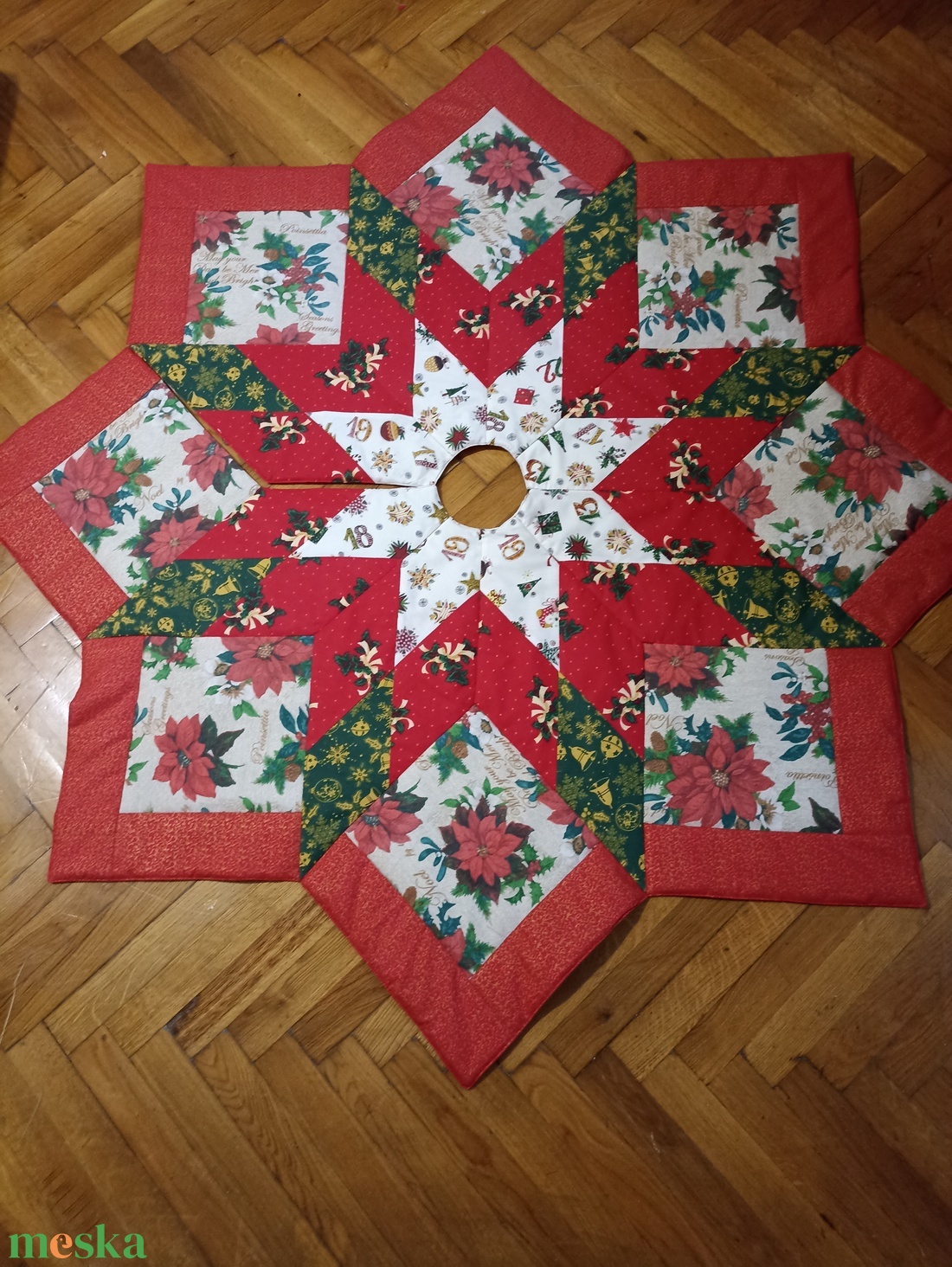 Karácsonyfa szoknya (patchwork) - karácsony - karácsonyi lakásdekoráció - karácsonyfa szoknya, karácsonyfa alátét - Meska.hu Karácsonyfa szoknya (patchwork) - karácsony - karácsonyi lakásdekoráció - karácsonyfa szoknya, karácsonyfa alátét - Meska.hu