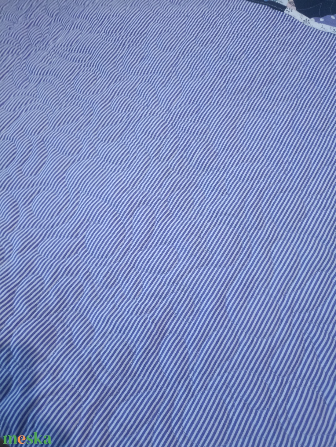 Zero waste patchwork takaró  - otthon & életmód - lakástextil - ágytakaró - Meska.hu