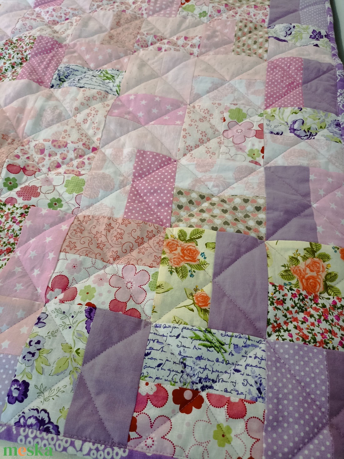 Patchwork gyermektakaró - baba - mama - baba ágynemű - babatakaró, gyerek pléd - Meska.hu