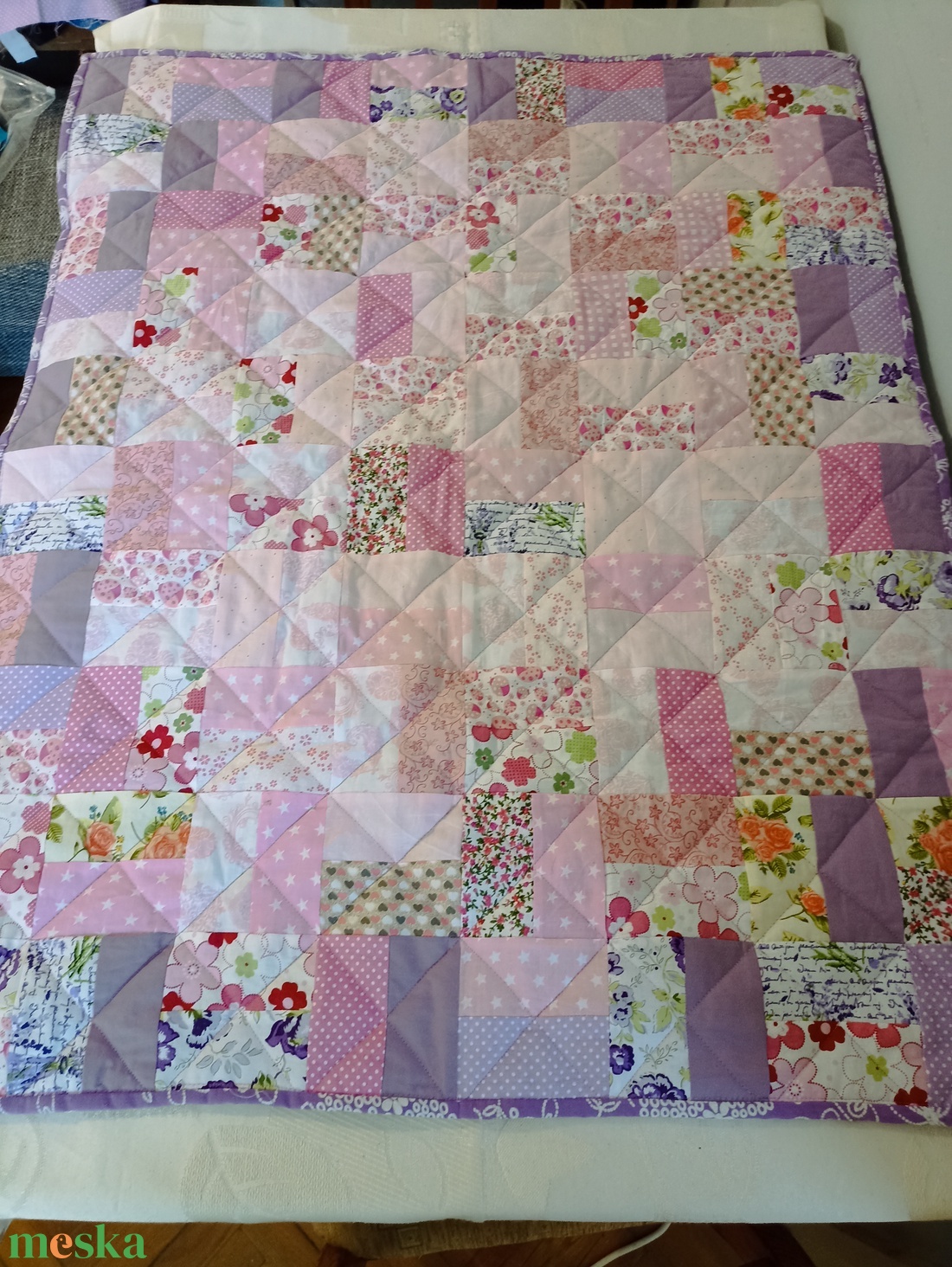 Patchwork gyermektakaró - baba - mama - baba ágynemű - babatakaró, gyerek pléd - Meska.hu