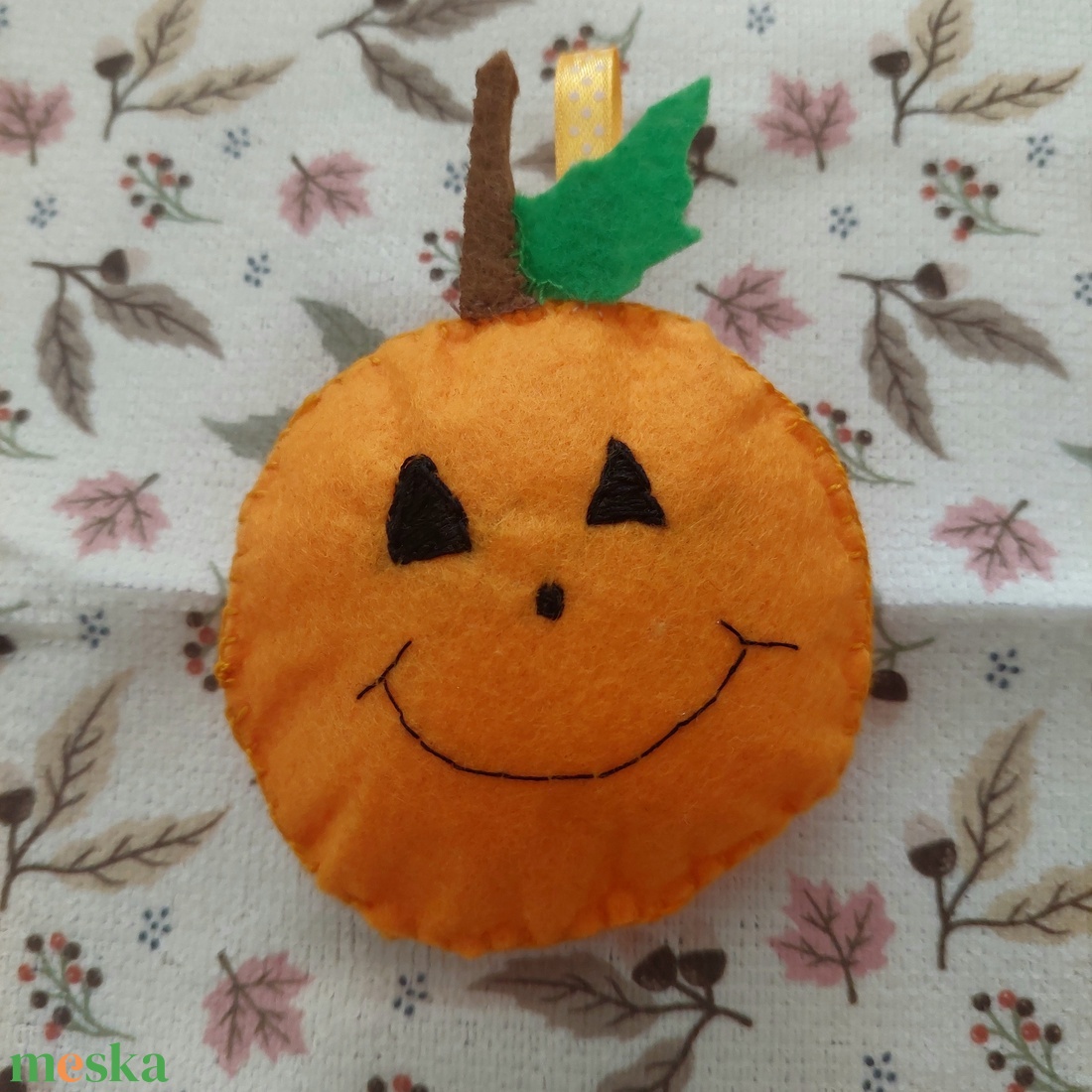Őszi dekor tök - otthon & életmód - dekoráció - halloween - halloweeni tök - Meska.hu