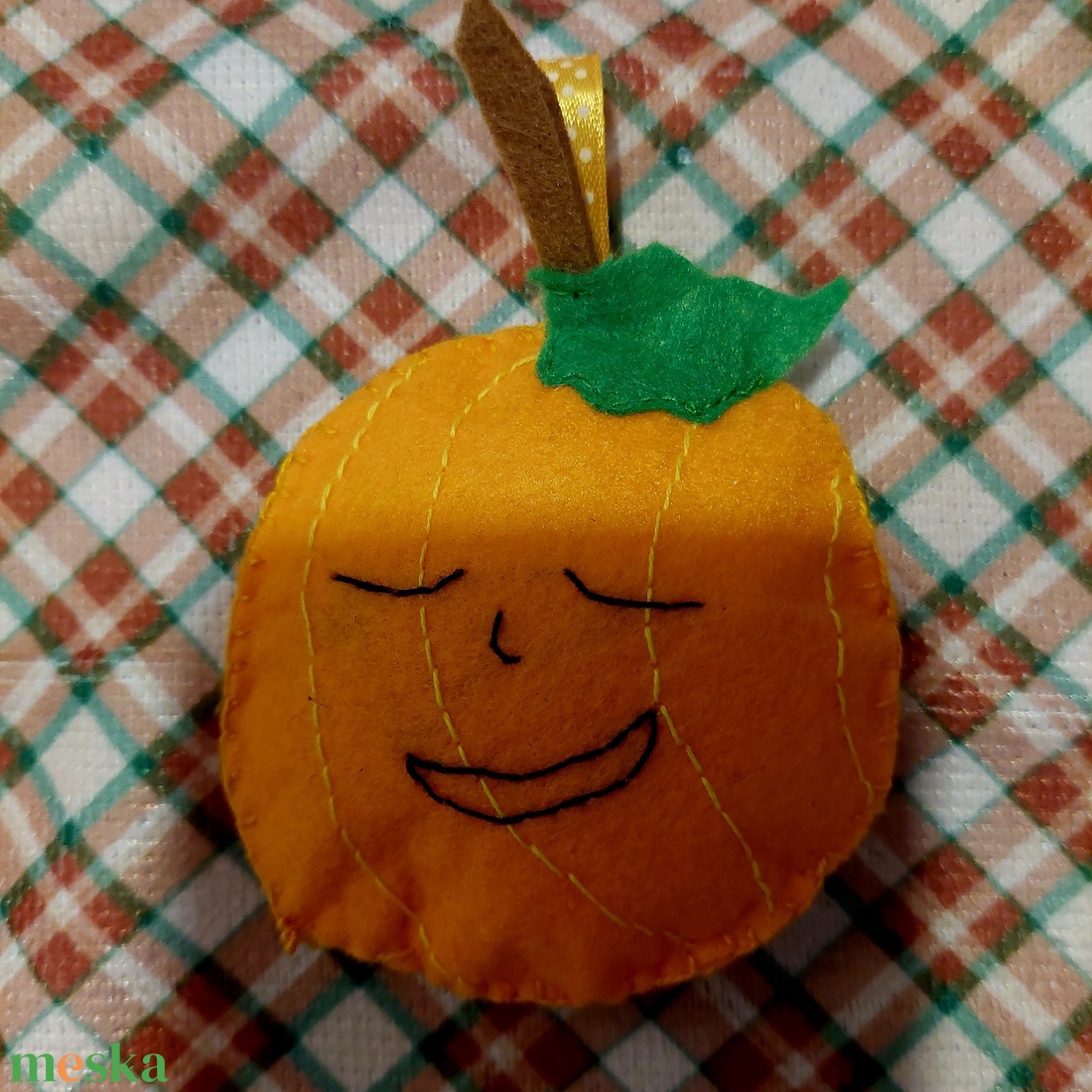 Őszi dekor tök - otthon & életmód - dekoráció - halloween - halloweeni tök - Meska.hu