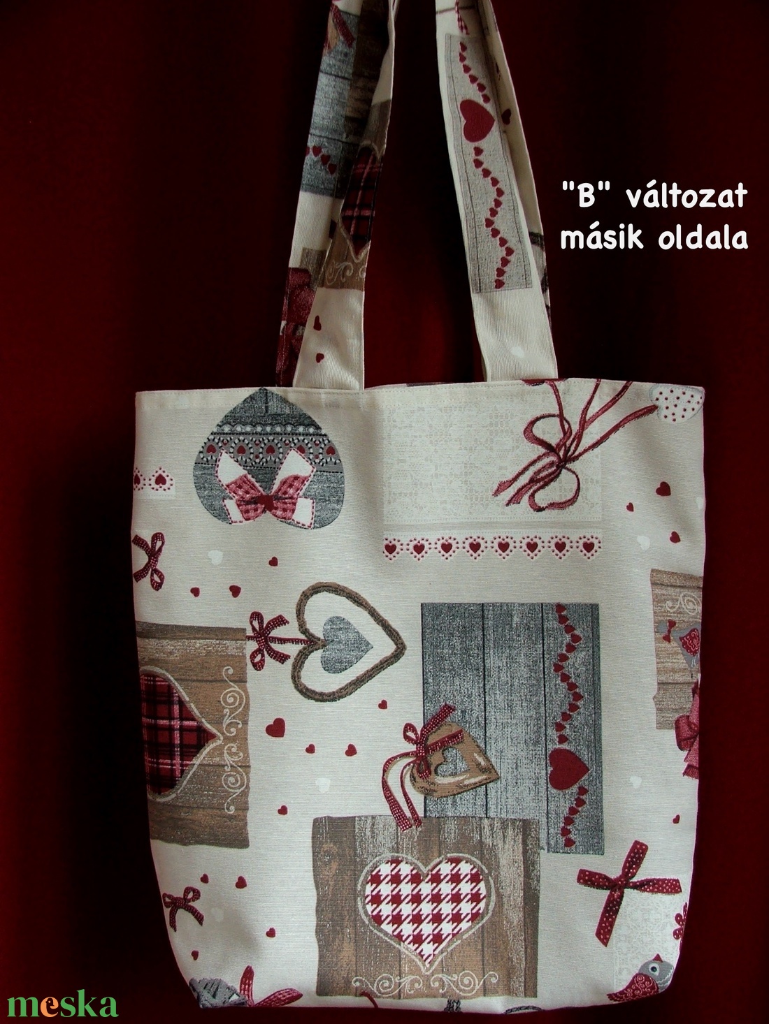 Szíves, madárkás táska - táska & tok - bevásárlás & shopper táska - shopper, textiltáska, szatyor - Meska.hu Szíves, madárkás táska - táska & tok - bevásárlás & shopper táska - shopper, textiltáska, szatyor - Meska.hu