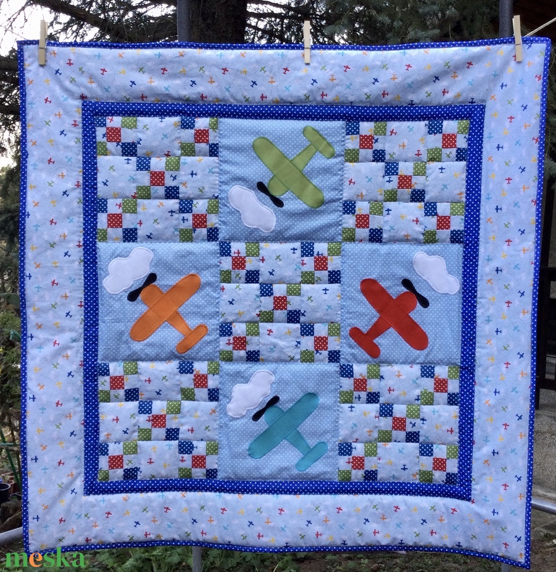 Repülőgépek patchwork babatakaró - otthon & életmód - babaszoba, gyerekszoba - babatakaró, gyerek pléd - Meska.hu Repülőgépek patchwork babatakaró - otthon & életmód - babaszoba, gyerekszoba - babatakaró, gyerek pléd - Meska.hu