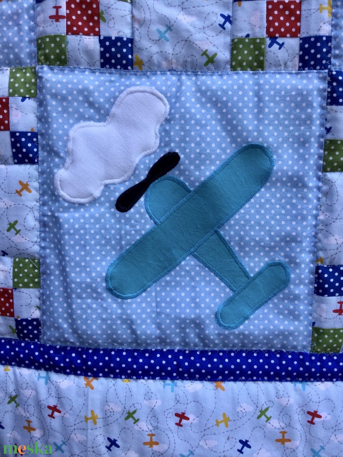 Repülőgépek patchwork babatakaró - otthon & életmód - babaszoba, gyerekszoba - babatakaró, gyerek pléd - Meska.hu Repülőgépek patchwork babatakaró - otthon & életmód - babaszoba, gyerekszoba - babatakaró, gyerek pléd - Meska.hu