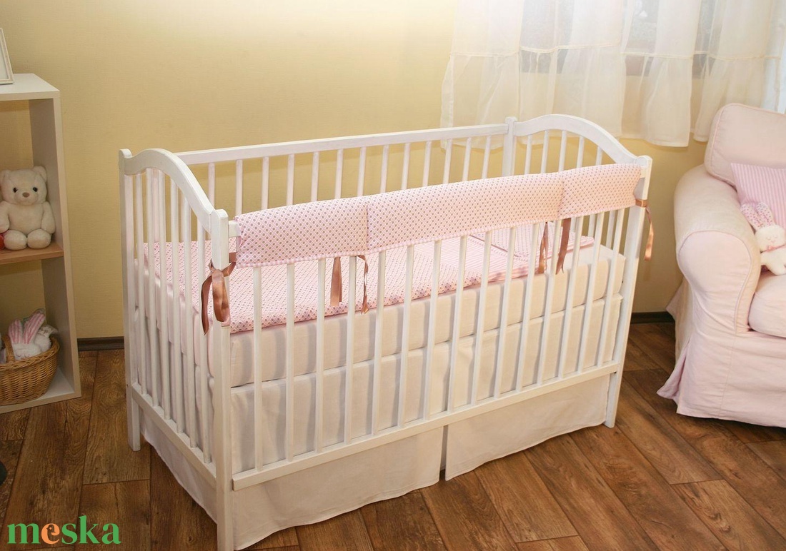 Rácsvédő, ÉLVÉDŐ kiságyba- Nordpole Pink, KÉSZTERMÉK - - Meska.hu Rácsvédő, ÉLVÉDŐ kiságyba- Nordpole Pink, KÉSZTERMÉK - - Meska.hu