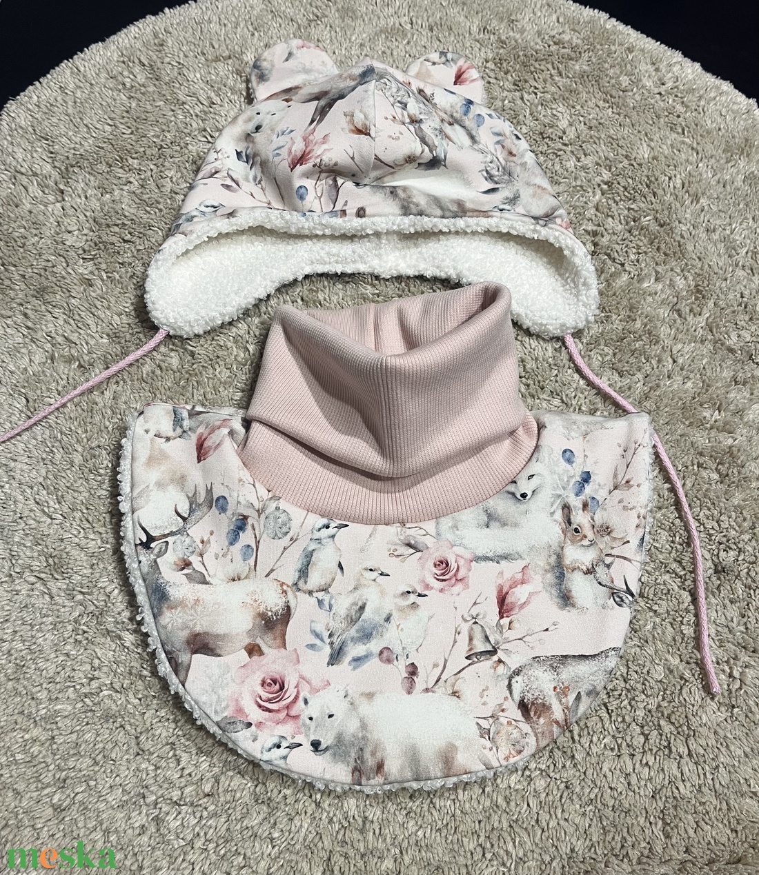 Garbósál - sapka szett - ruha & divat - sál, sapka, kendő - sapka & sál szett - Meska.hu