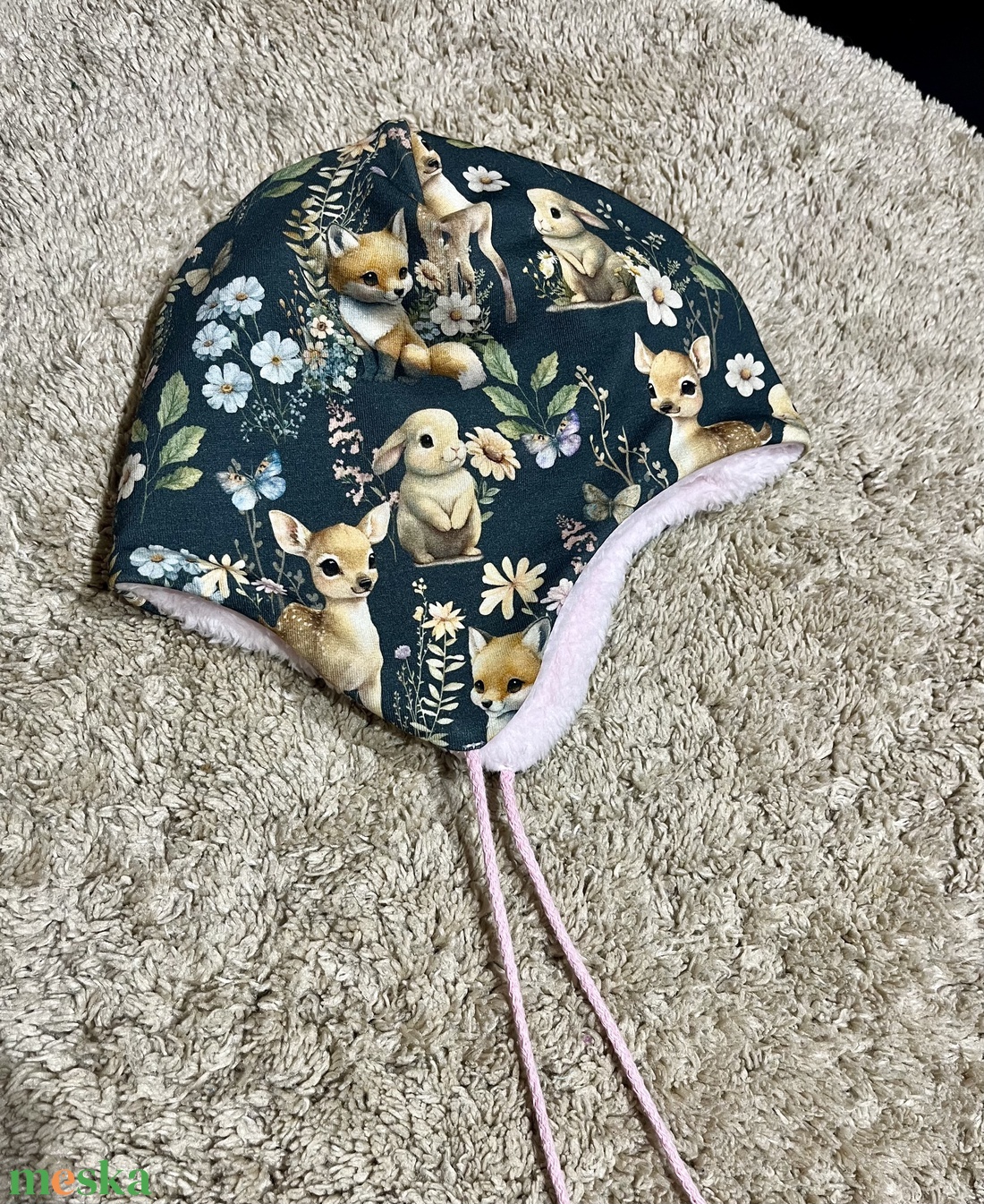 Megkötős gyerek sapka - ruha & divat - babaruha & gyerekruha - babasapka - Meska.hu