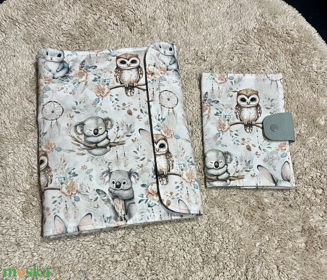 Pelenkázó neszeszer, kiskönyv borítóv - táska & tok - pelenkatáska - pelenkatartó tok - Meska.hu