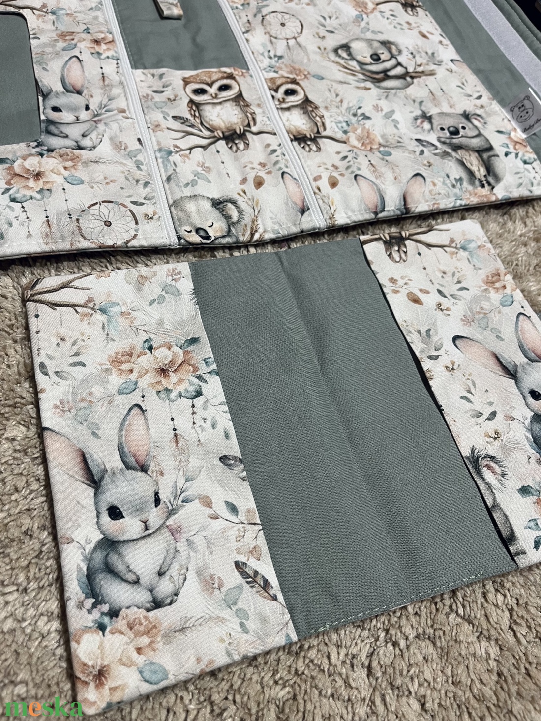 Pelenkázó neszeszer, kiskönyv borítóv - táska & tok - pelenkatáska - pelenkatartó tok - Meska.hu