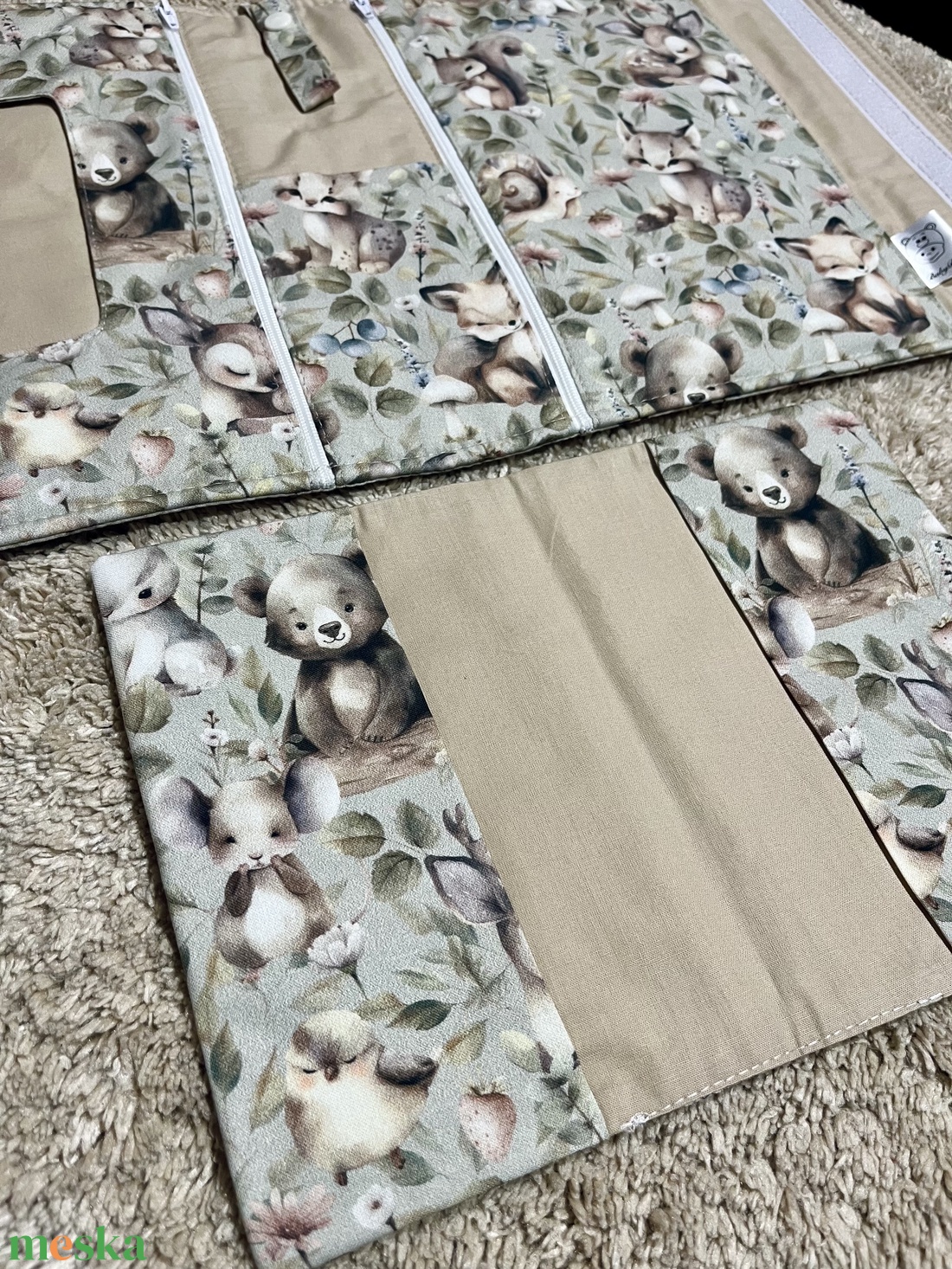 Pelenkázó neszeszer, kiskönyv borítóv - táska & tok - pelenkatáska - pelenkatartó tok - Meska.hu