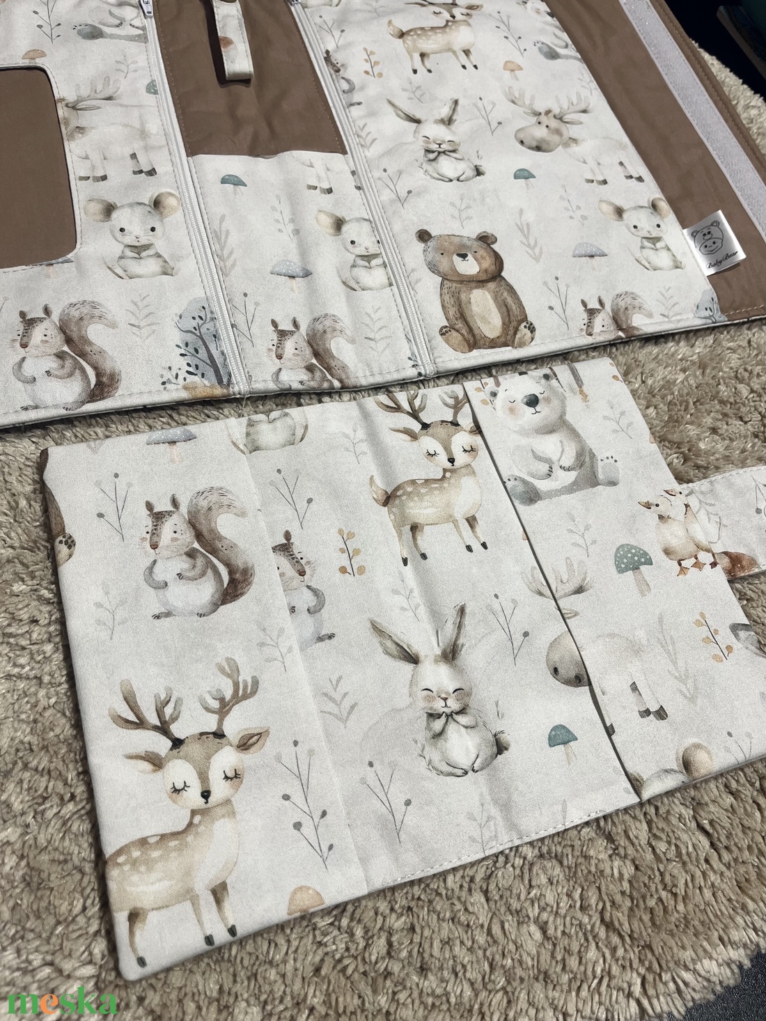 Pelenkázó neszeszer, kiskönyv borítóv - táska & tok - pelenkatáska - pelenkatartó tok - Meska.hu