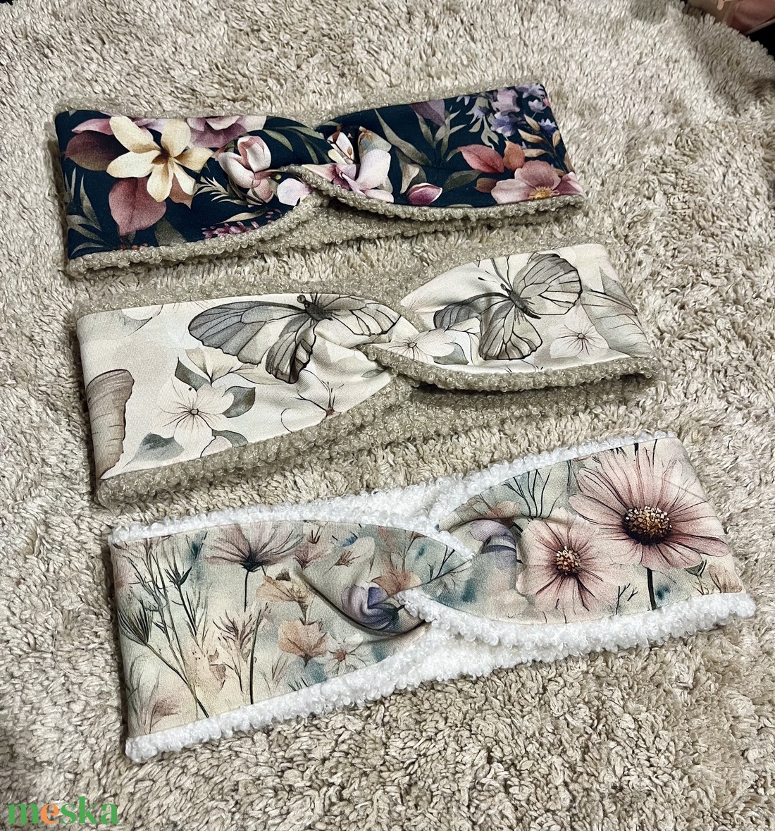 Felnőtt hajpántok - ruha & divat - sál, sapka, kendő - fejpánt - Meska.hu