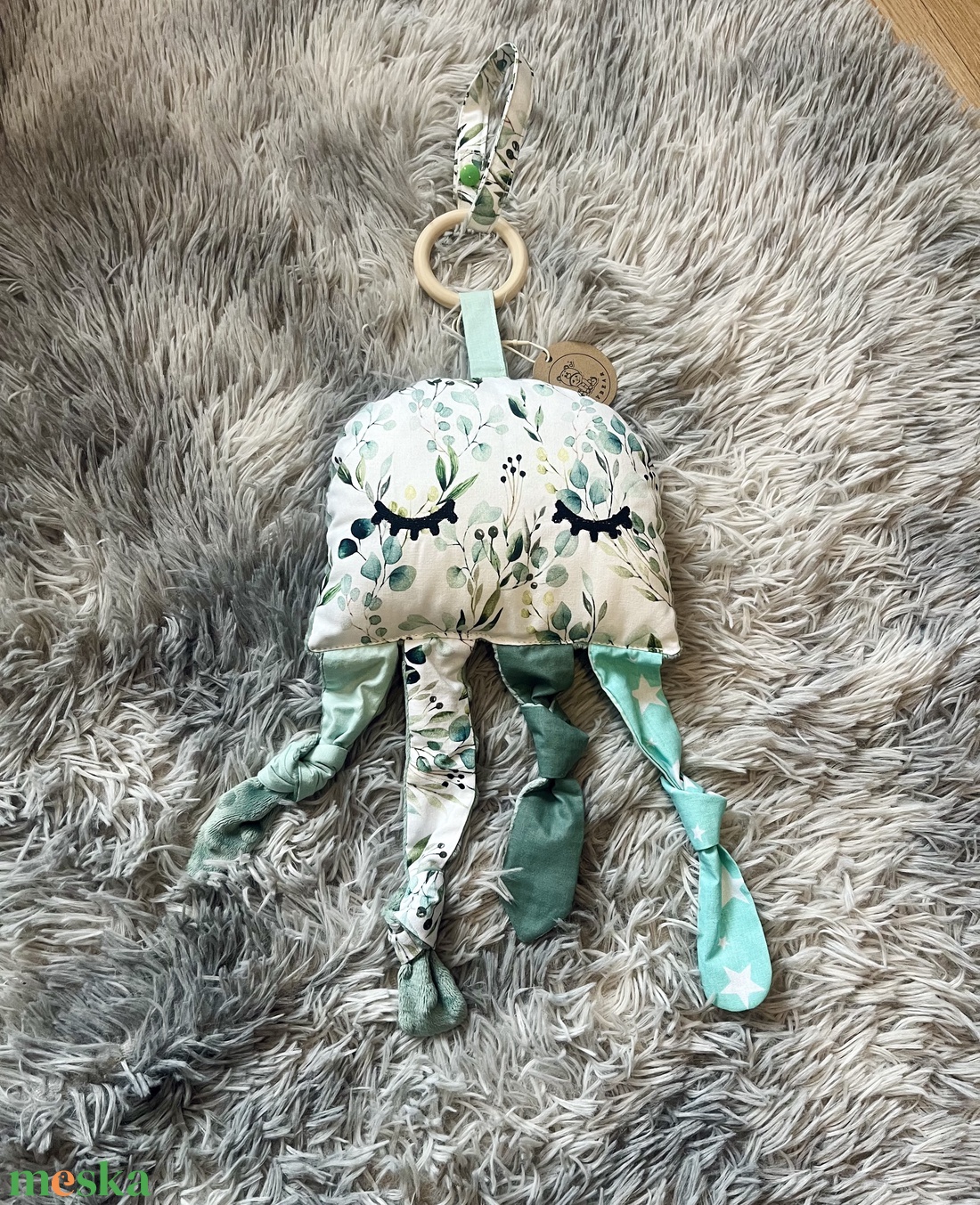 Polip baba játék - baba - mama - baba játékok - szundikendő, alvóka - Meska.hu