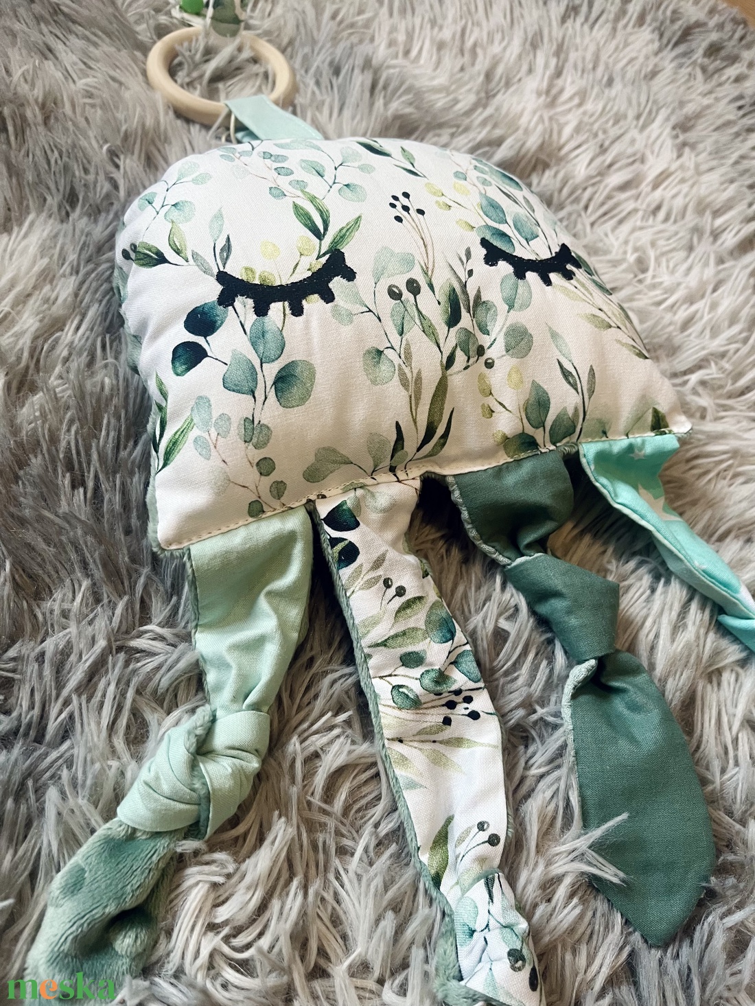 Polip baba játék - baba - mama - baba játékok - szundikendő, alvóka - Meska.hu