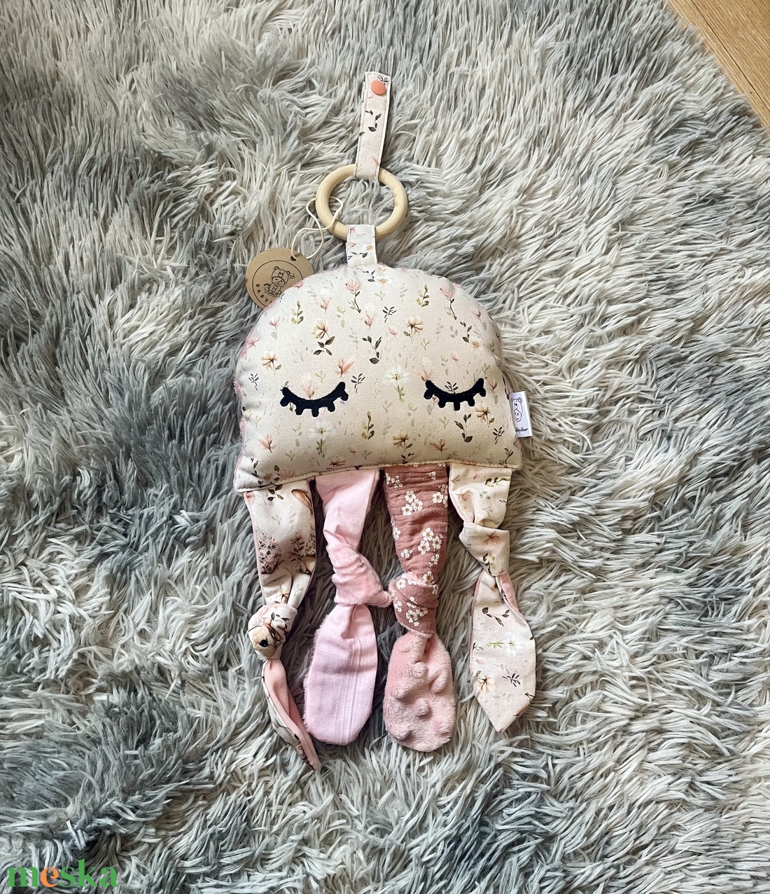 Polip baba játék - baba - mama - baba játékok - szundikendő, alvóka - Meska.hu