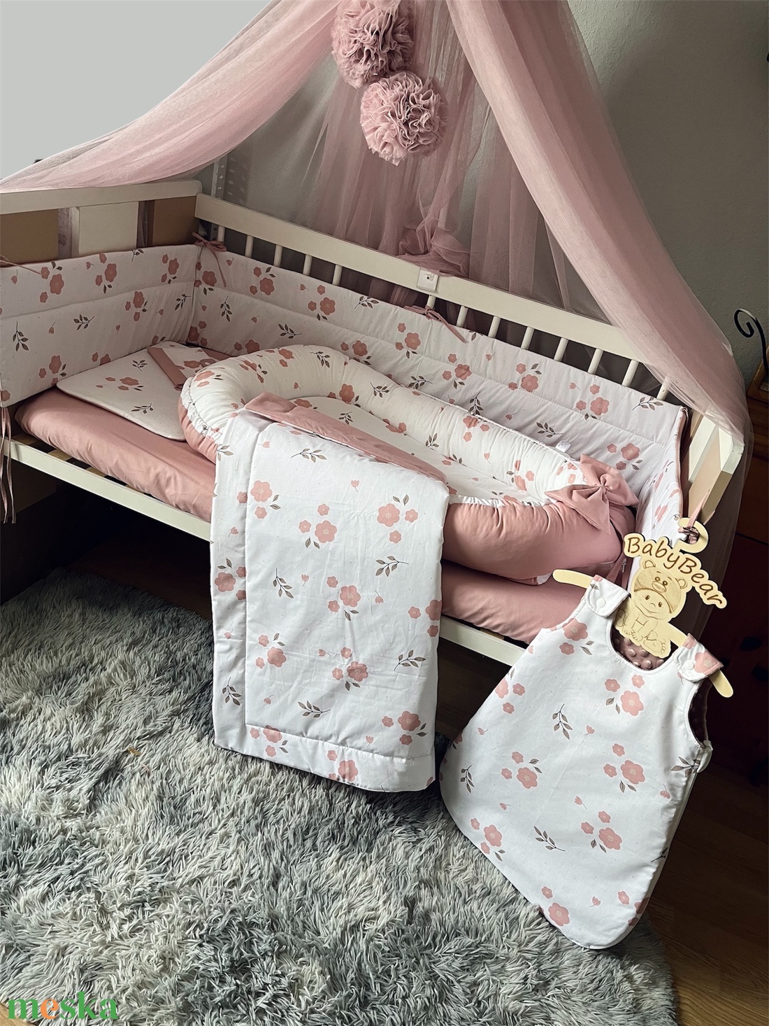 Baba ágynemű szett - baba - mama - baba ágynemű - szett kiságyba - Meska.hu