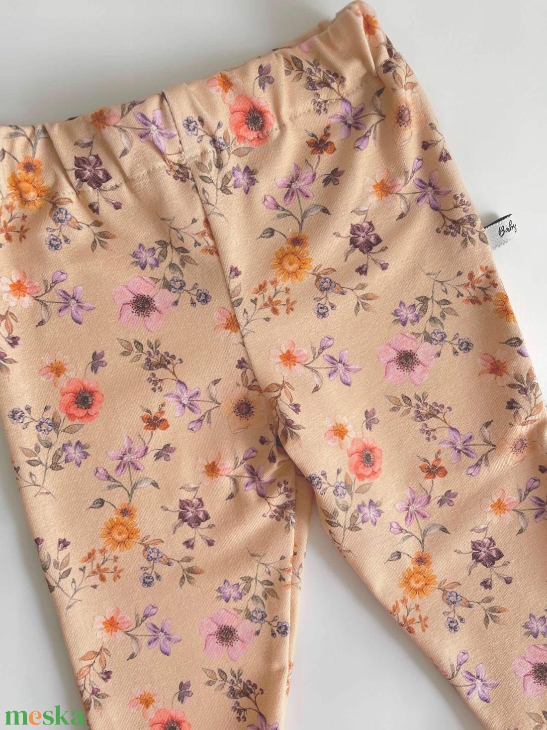 Baba leggings - barack virágos - ruha & divat - babaruha & gyerekruha - nadrág - Meska.hu Baba leggings - barack virágos - ruha & divat - babaruha & gyerekruha - nadrág - Meska.hu