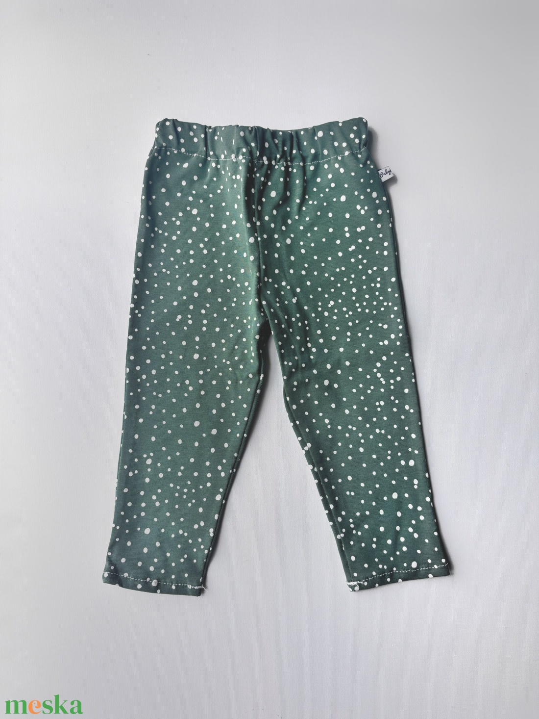 Baba leggings - smaragdzöld pöttyös - ruha & divat - babaruha & gyerekruha - nadrág - Meska.hu Baba leggings - smaragdzöld pöttyös - ruha & divat - babaruha & gyerekruha - nadrág - Meska.hu