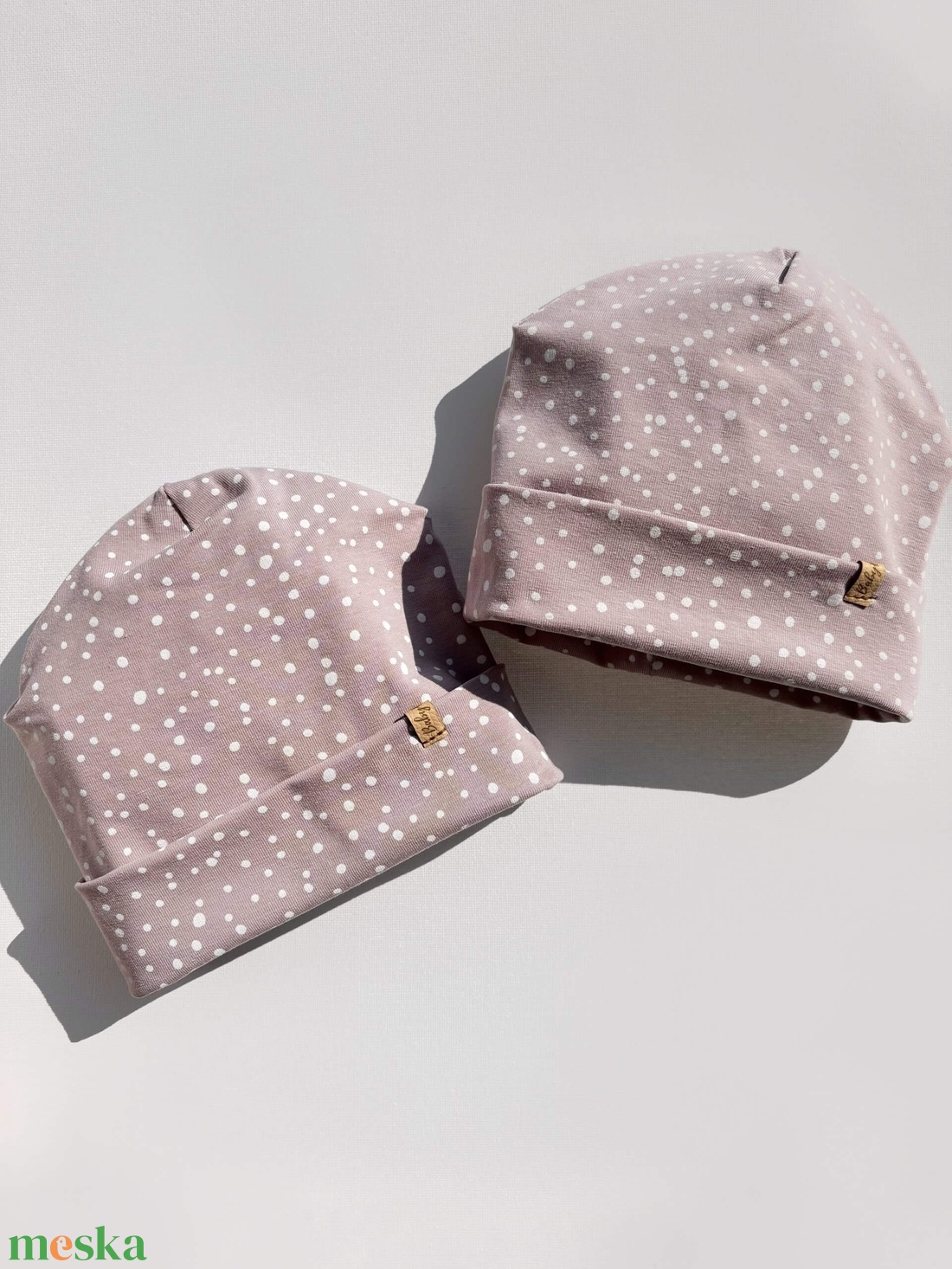 Beanie sapka - púder pöttyös - ruha & divat - babaruha & gyerekruha - babasapka - Meska.hu Beanie sapka - púder pöttyös - ruha & divat - babaruha & gyerekruha - babasapka - Meska.hu