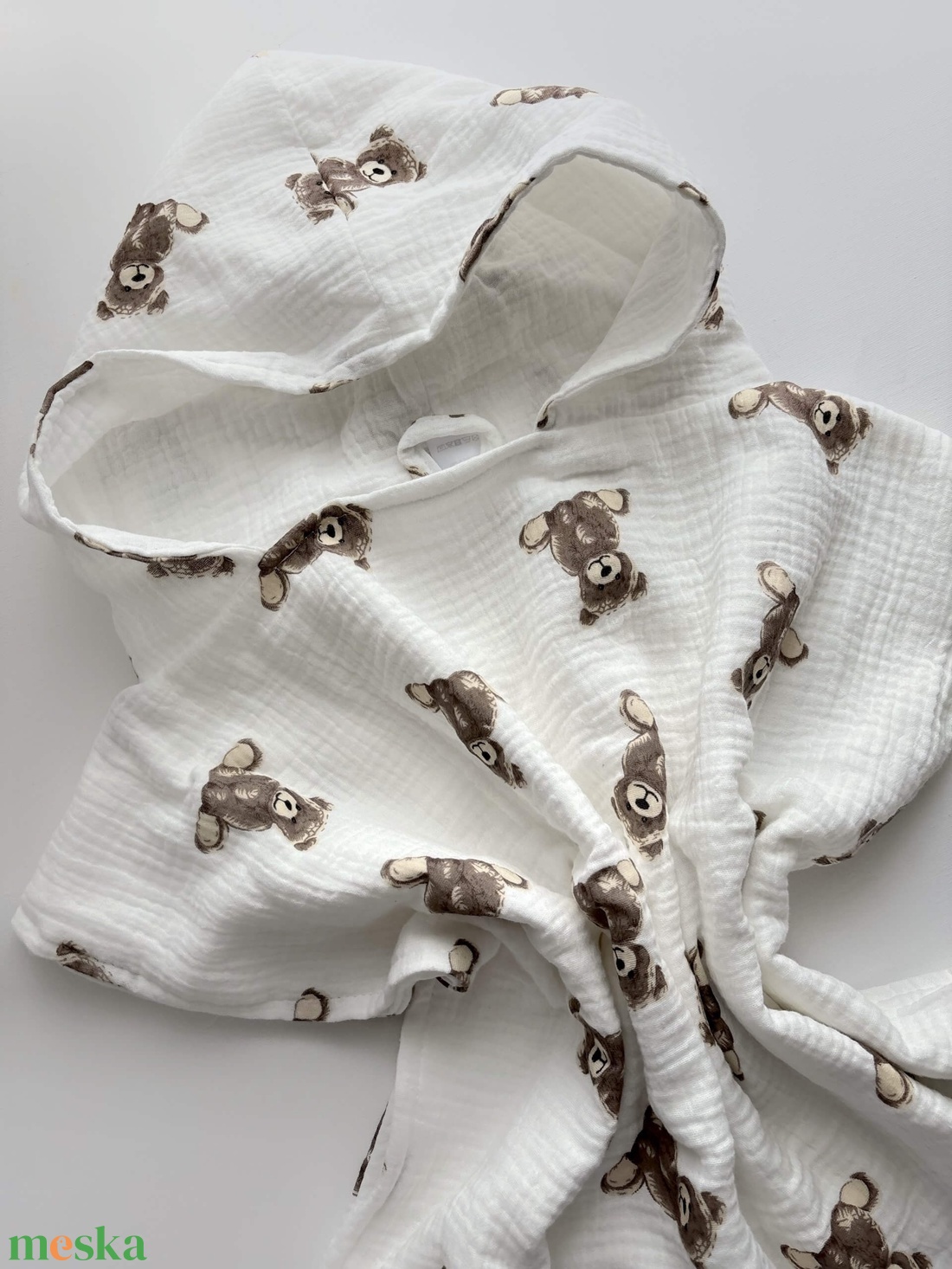 Duplagéz törölköző poncsó teddy white - otthon & életmód - fürdőszoba - törölköző - Meska.hu Duplagéz törölköző poncsó teddy white - otthon & életmód - fürdőszoba - törölköző - Meska.hu